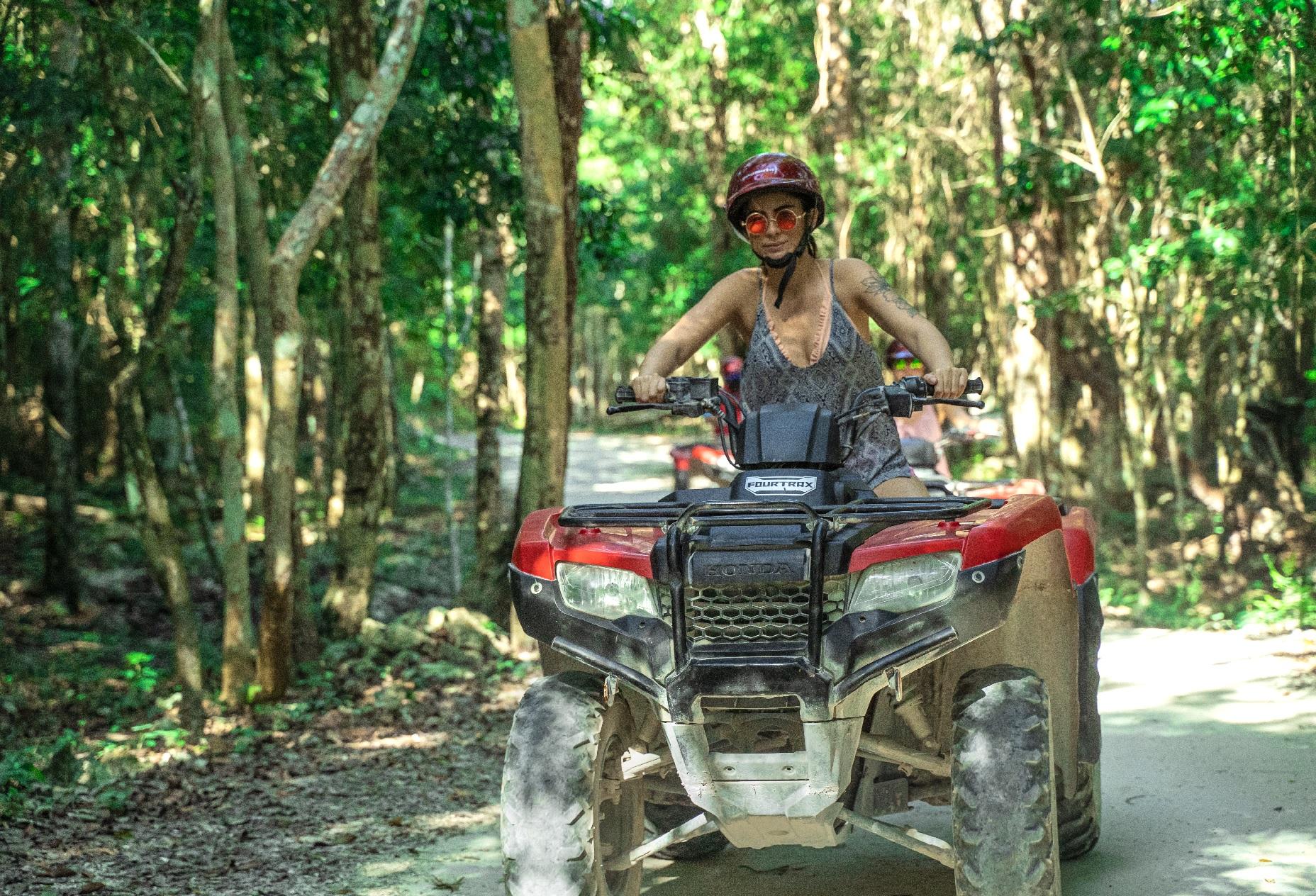 Cozumel: ATV Ride to Jade Cavern, Beach Club Access & Lunch – Cozumel, Mexico