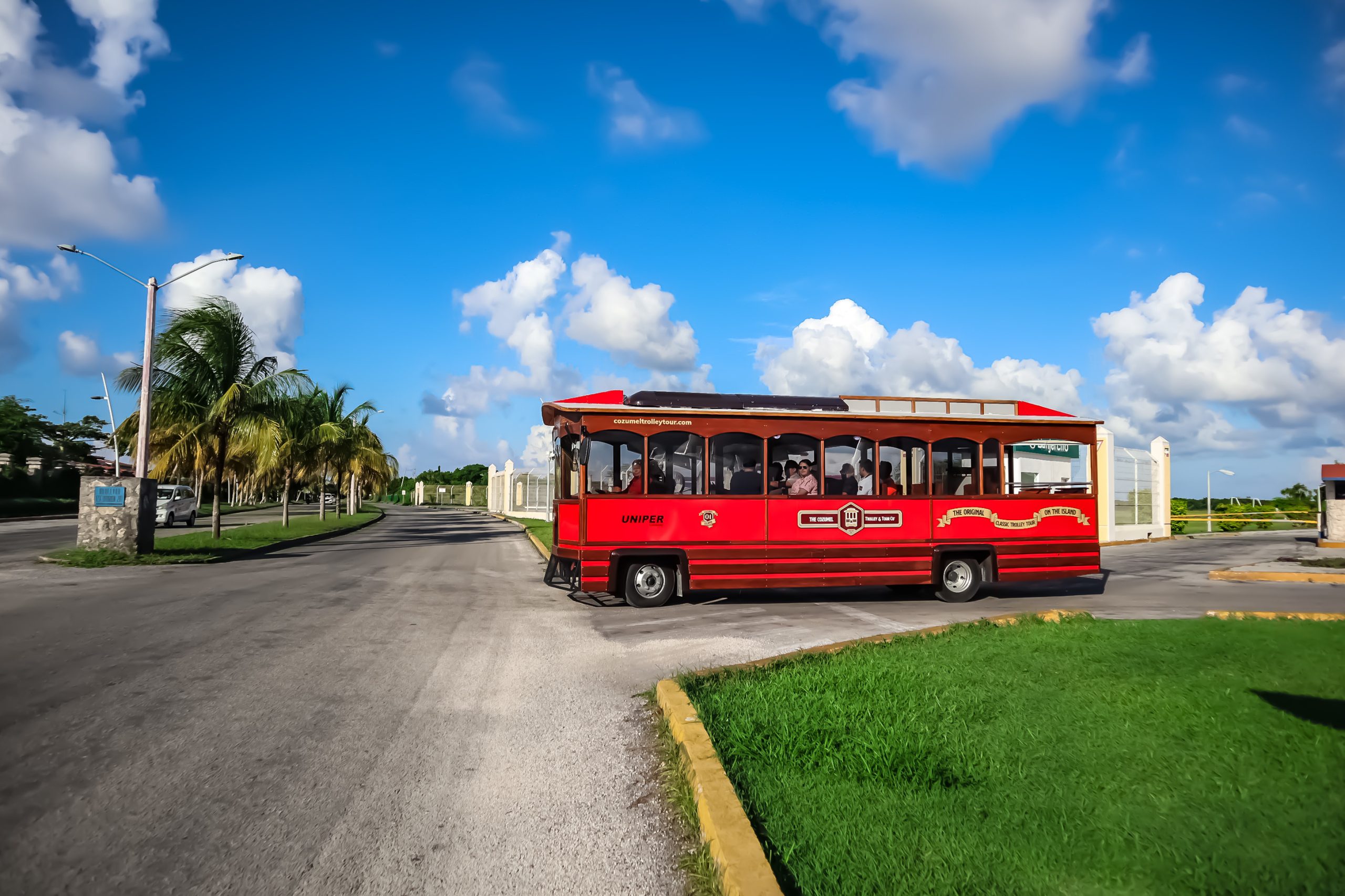 Cozumel: City Trolley Tour – Cozumel, Mexico