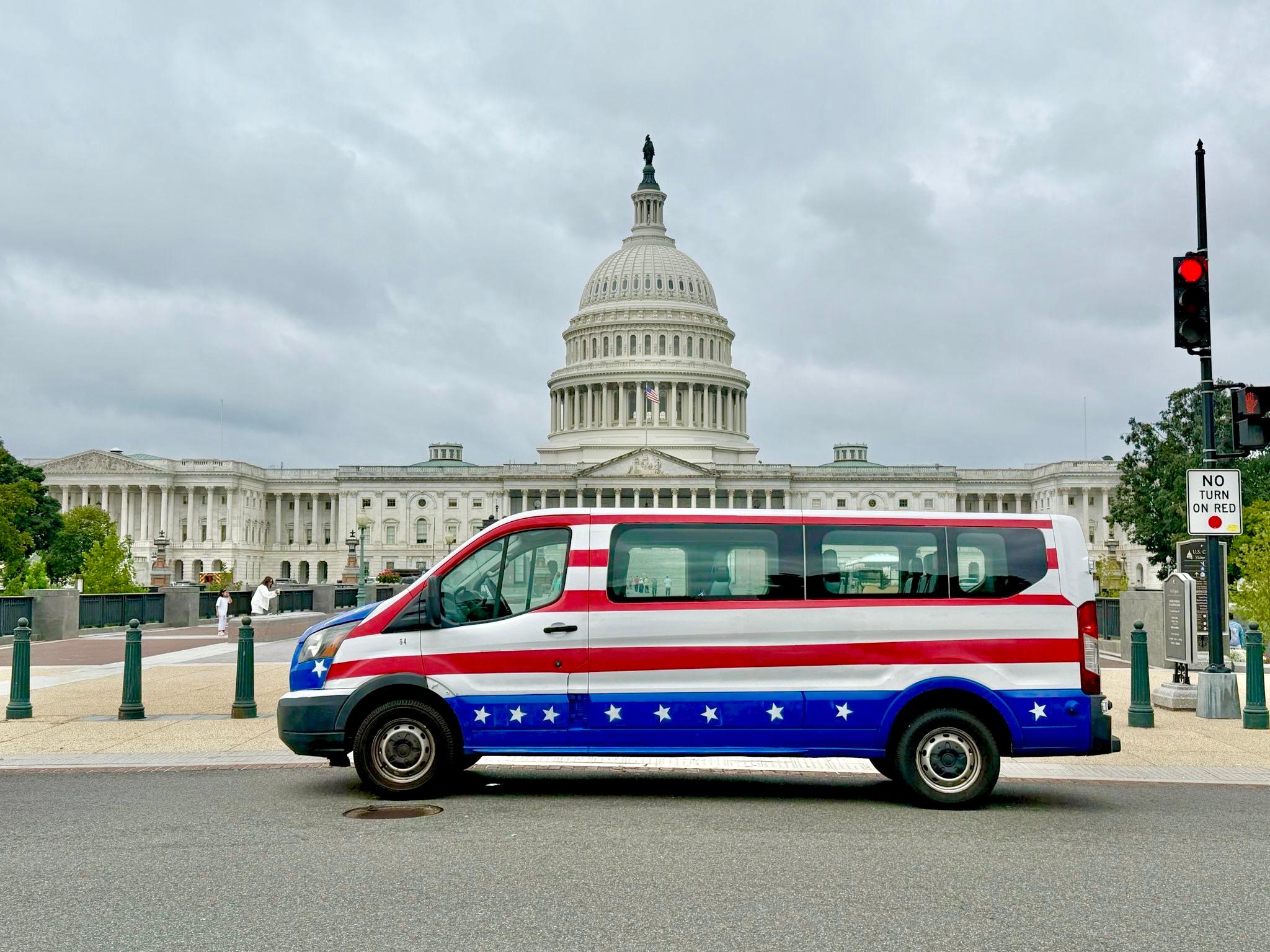 D.C:Monuments&History Guided American Minibus Tour-Day&Night – Washington, Washington DC