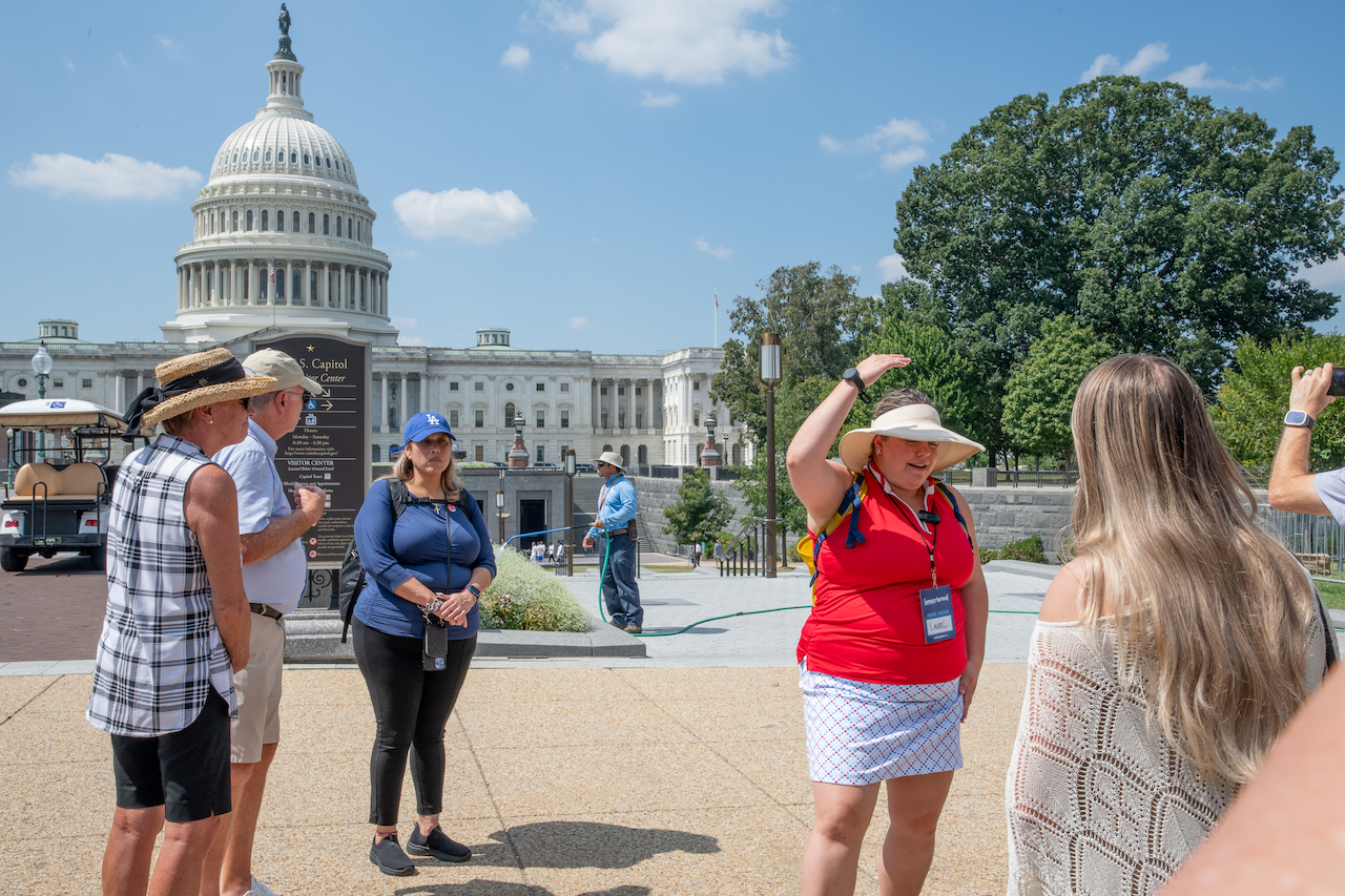 DC: US Capitol and Library of Congress with Reserved Entry – Washington, Washington DC