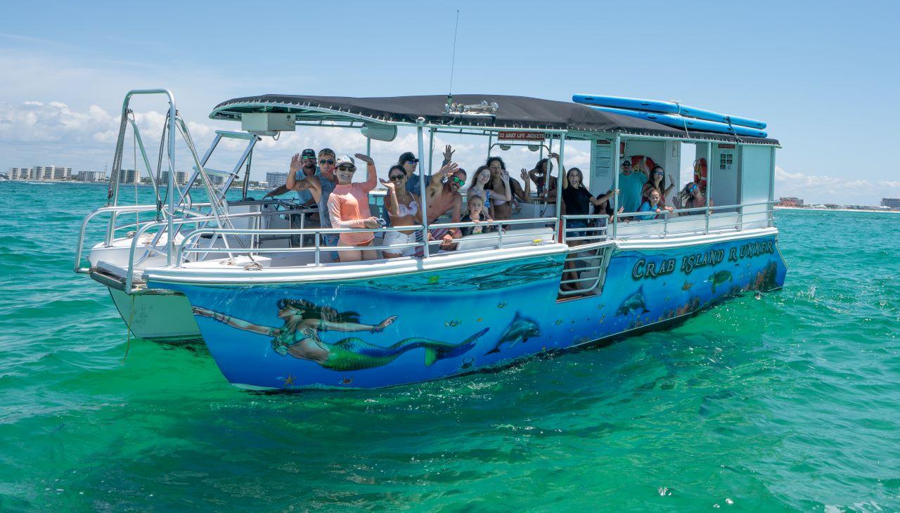 Destin: Dolphin Tour Aboard The Crab Island Runner – Destin, Florida