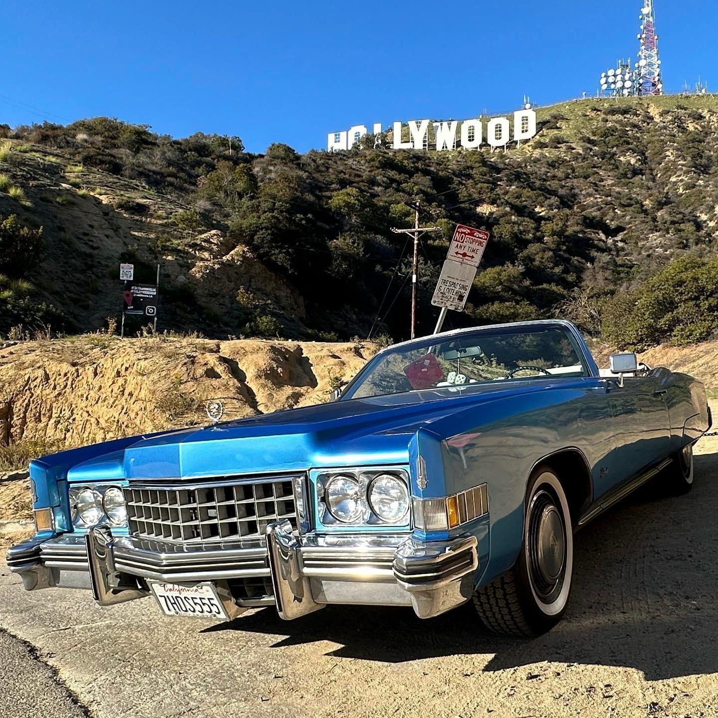 Discover LA in a 1973 Cadillac Eldorado convertible – Los Angeles, California