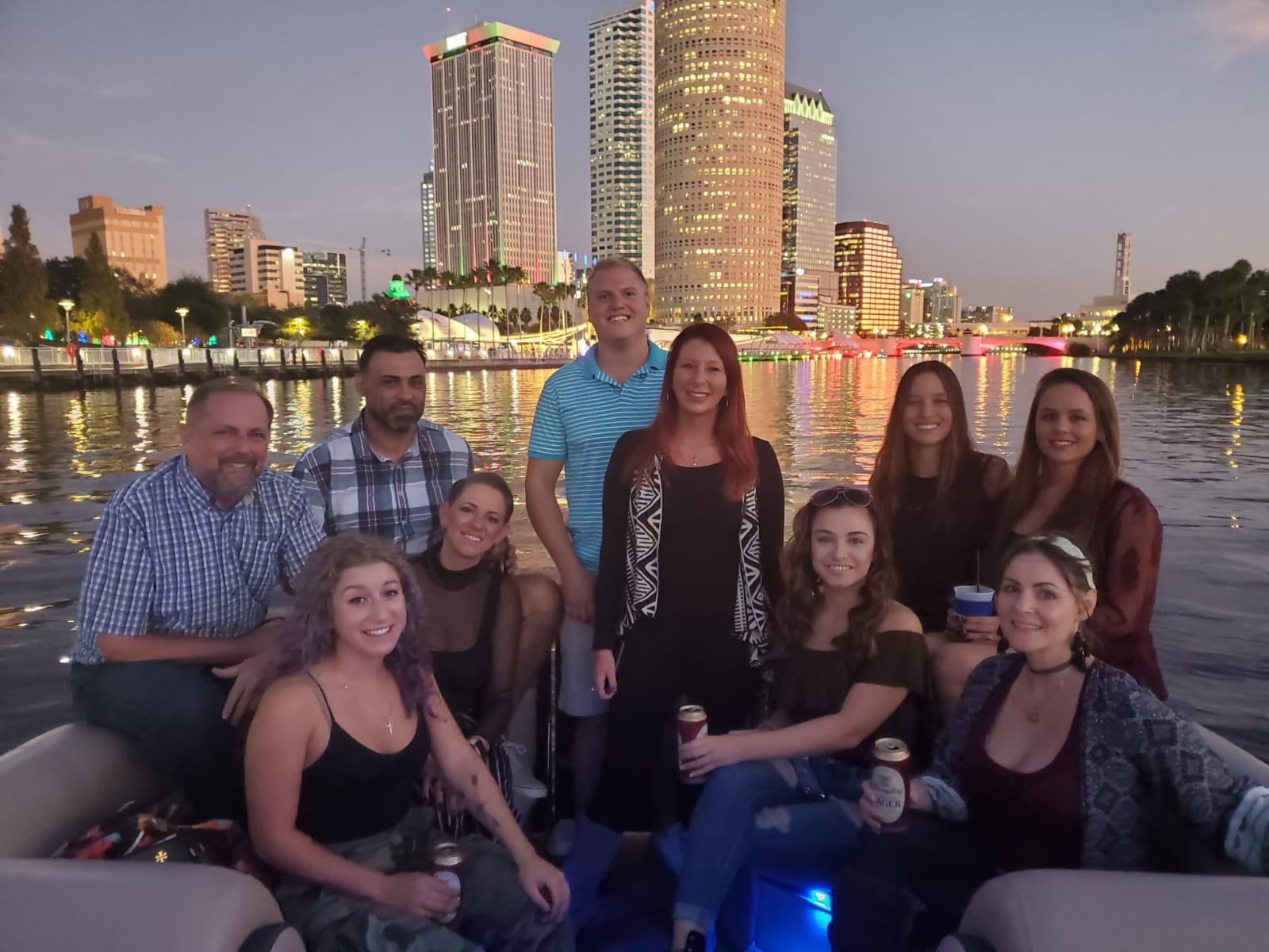 Downtown Tampa Private Evening Cruise for up to 12ppl – Tampa, Florida
