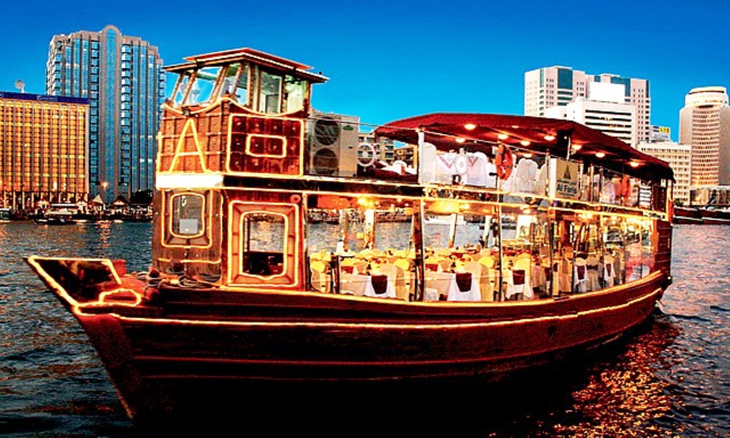 Dubai: 2-Hour Evening Dhow Cruise and Dinner – Dubai, United Arab Emirates