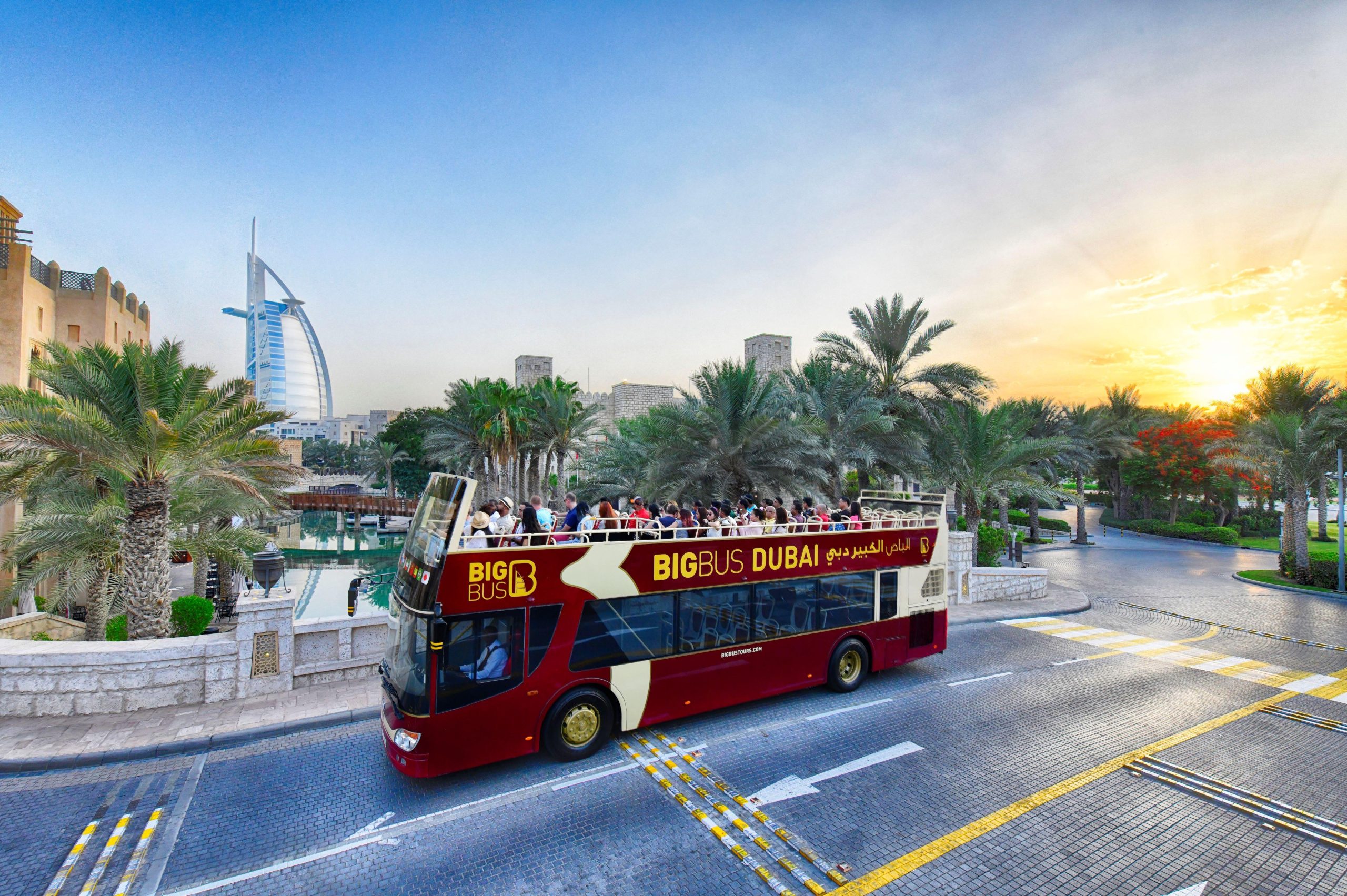 Dubai: Big Bus Panoramic Night Tour & Optional Dinner Cruise – Dubai, United Arab Emirates