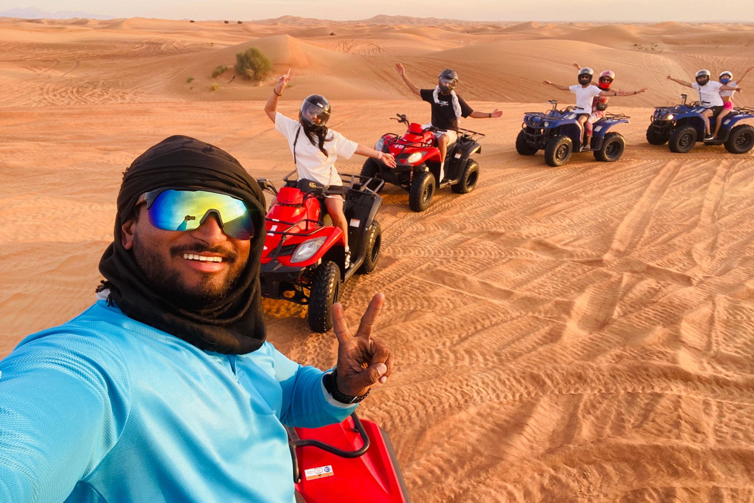 Dubai: Quad Bike Safari, Camels & Al Khayma Camp BBQ Dinner – Dubai, United Arab Emirates