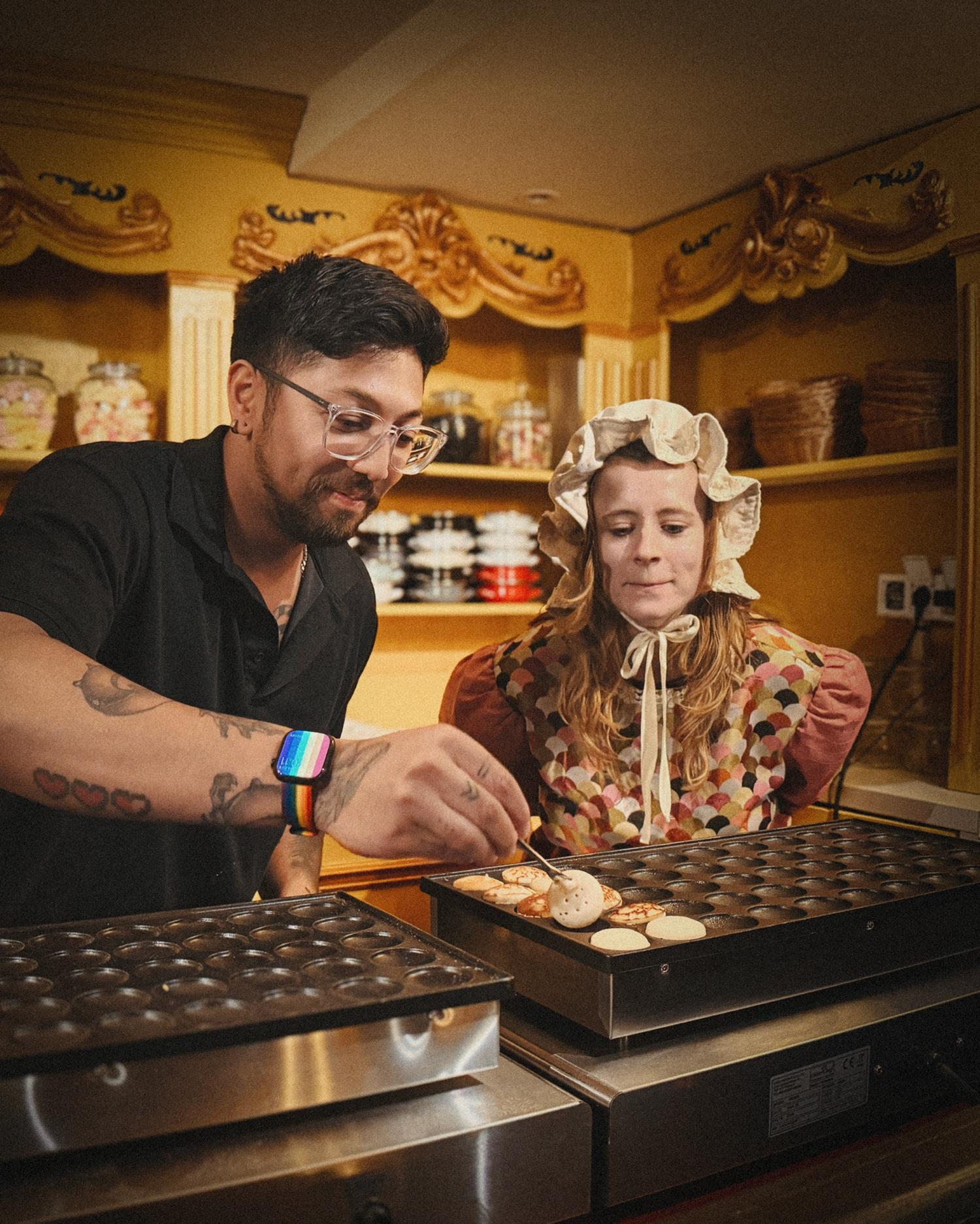 Dutch Mini Pancake Baking Experience with Ms. Sweettooth – Amsterdam, Netherlands