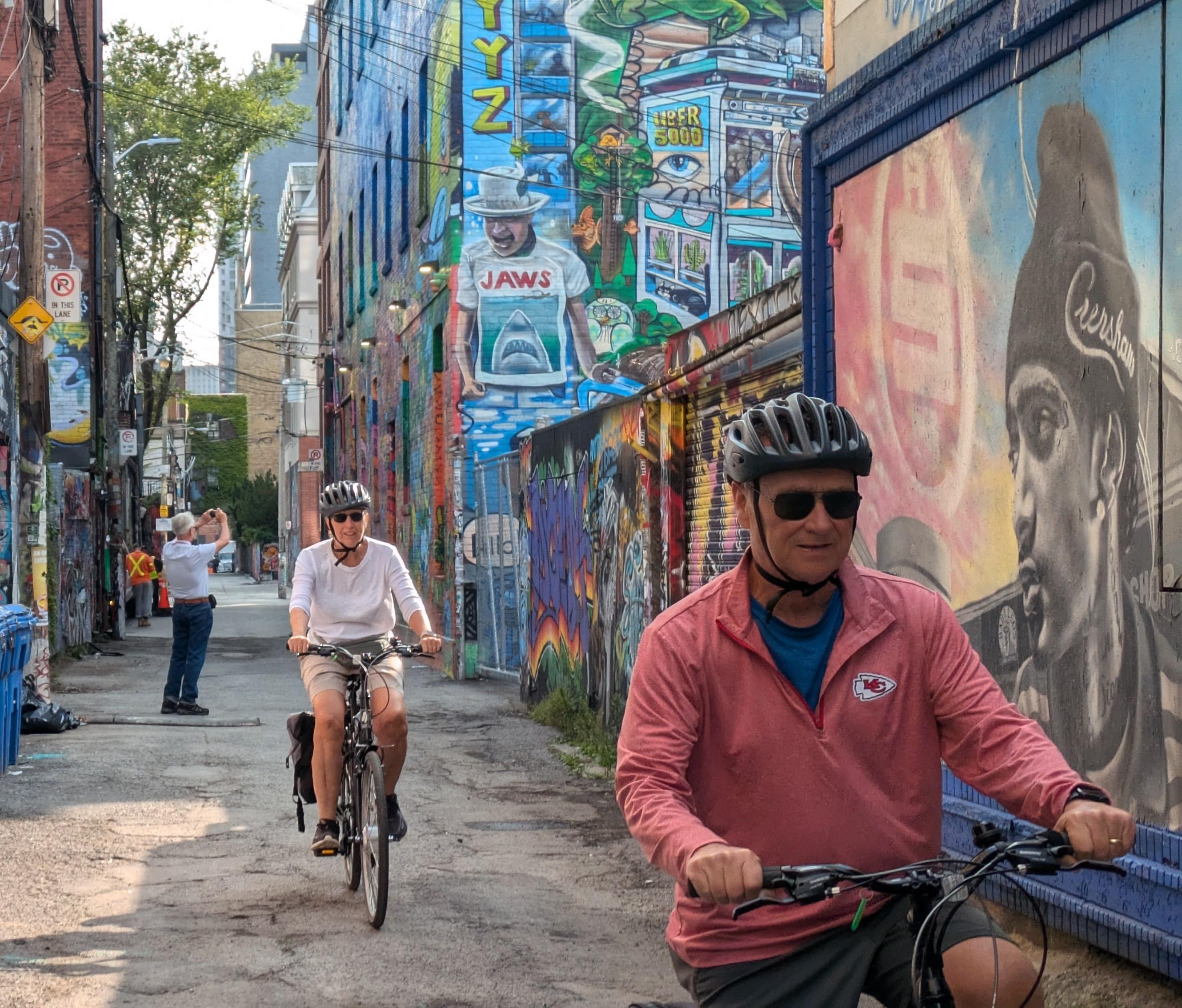E-bike through Toronto’s Dynamic Neighbourhoods – Toronto, Canada