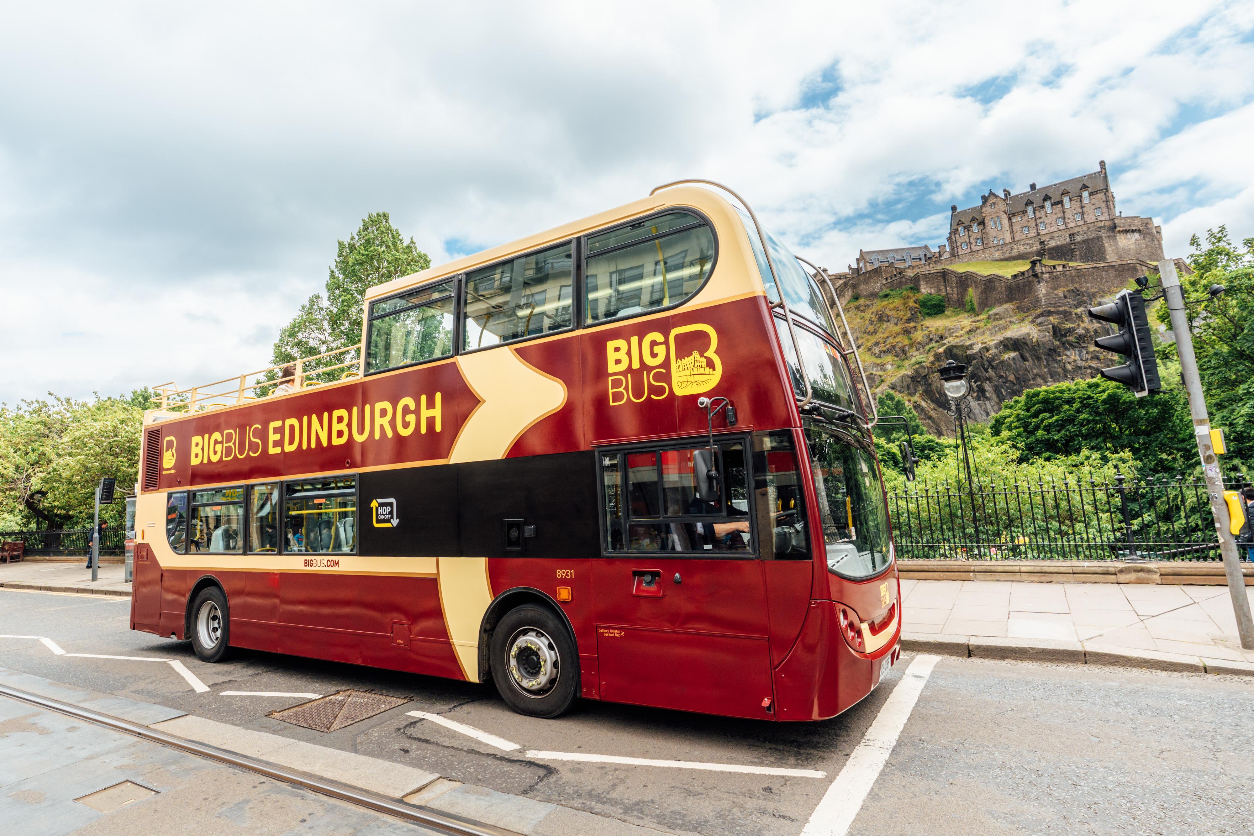 Edinburgh: Big Bus Hop-On, Hop-Off Tour by Open-Top Bus – Edinburgh, United Kingdom