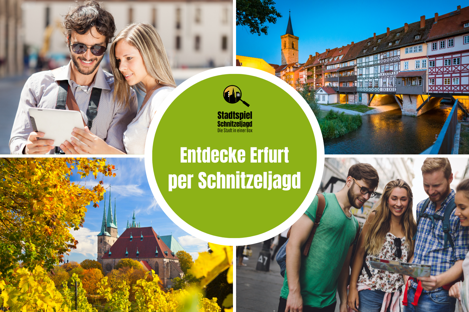Erfurt: Schnitzeljagd, selbstgeführte Highlights-Tour – Erfurt, Germany