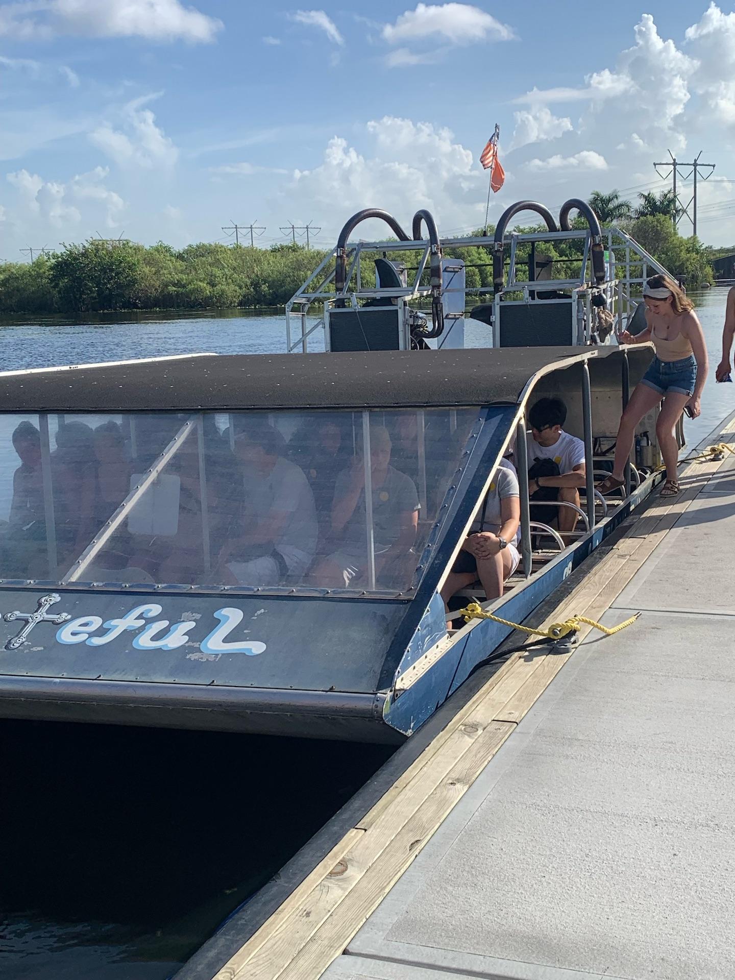 Everglades: on Flat Propelled Boat with Transportation – Fort Lauderdale, Florida