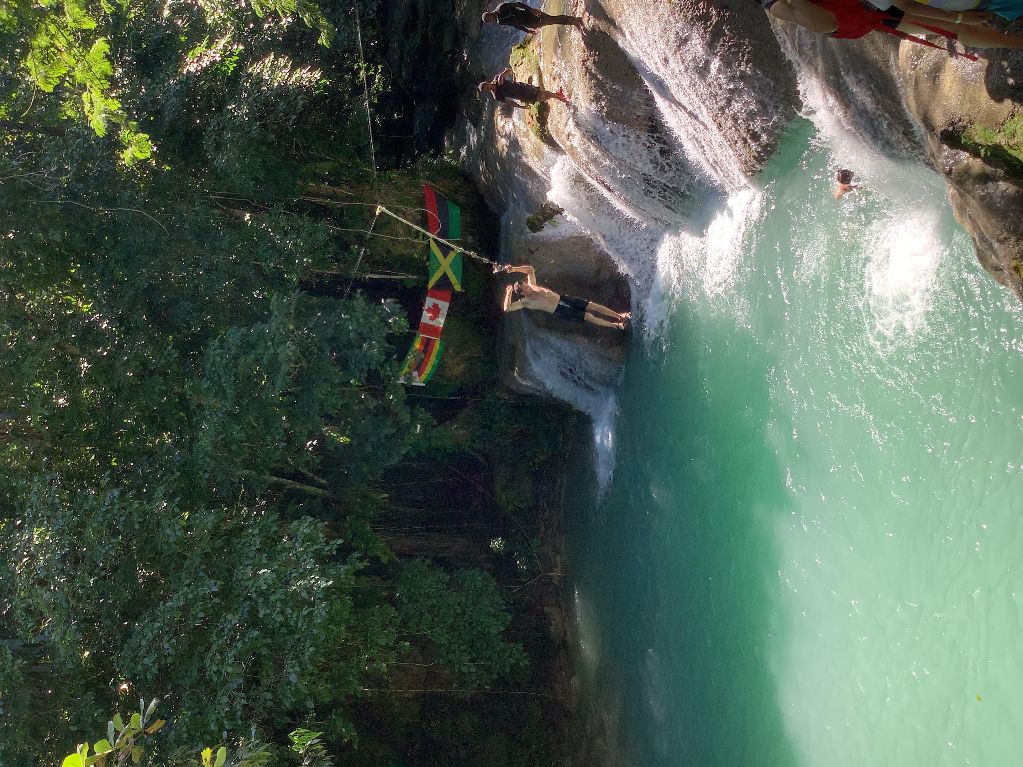 Falmouth: Blue Hole and Secret Falls Adventure Experience – Island Gully Falls, Jamaica