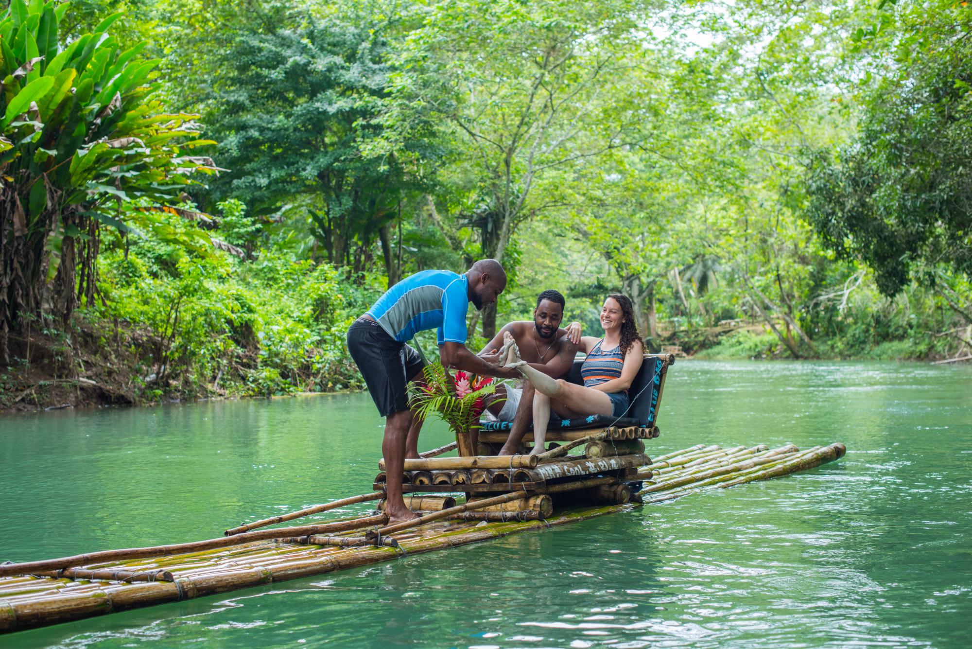 Falmouth: Martha Brae River Rafting & Luminous Lagoon Tour – Falmouth, Jamaica