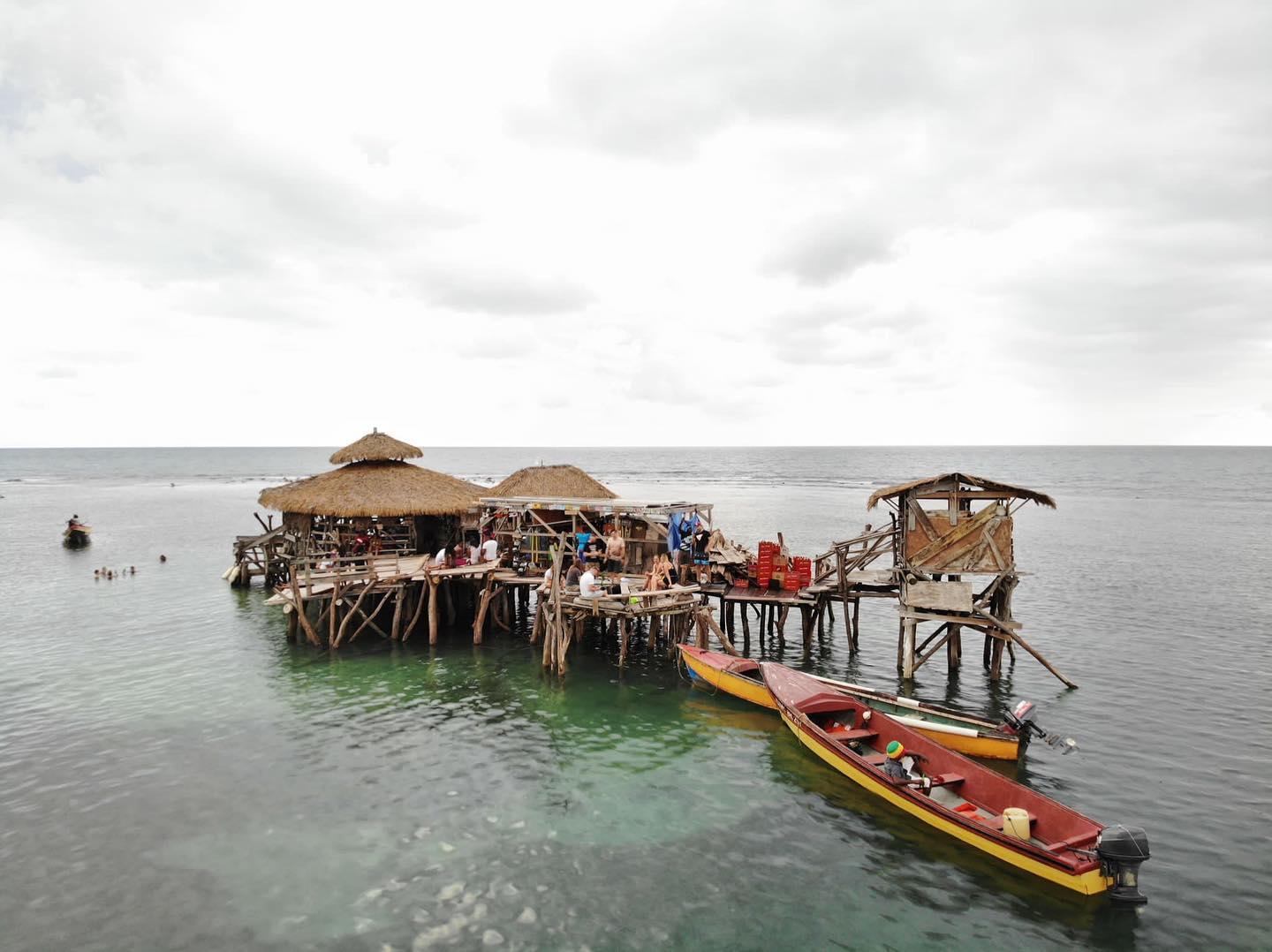 Falmouth: YS Falls & Pelican Bar Tour with Transfers – Floyd’s Pelican Bar, Jamaica