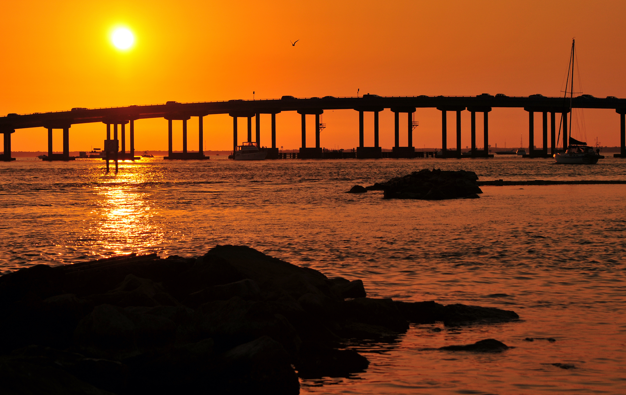 Florida: Emerald Coast Sunset & Dolphin Cruise with Guide – Destin, Florida