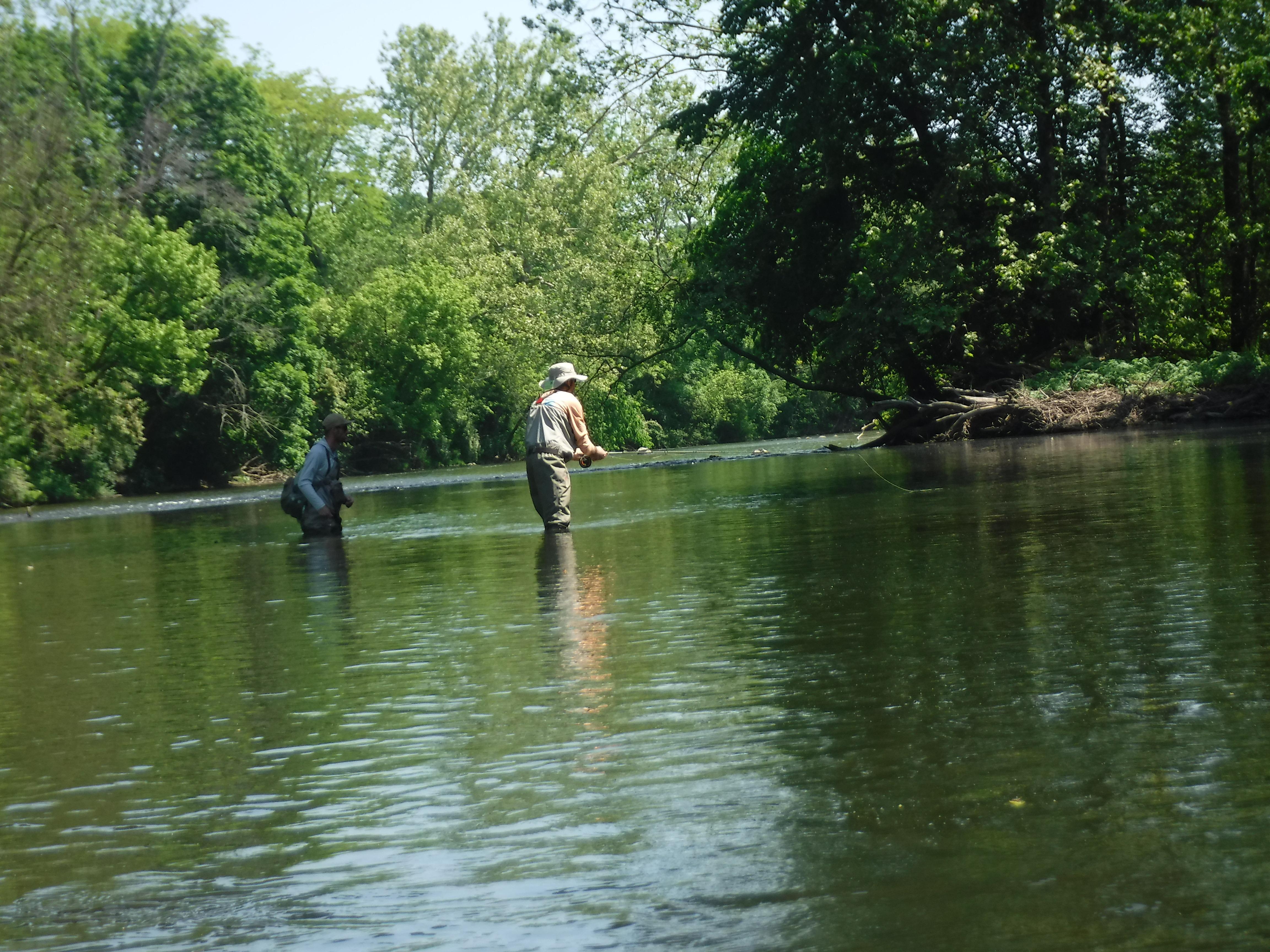 Fly Fishing 101 Lessons – Wertz’s Red Bridge Recreational Area, Pennsylvania