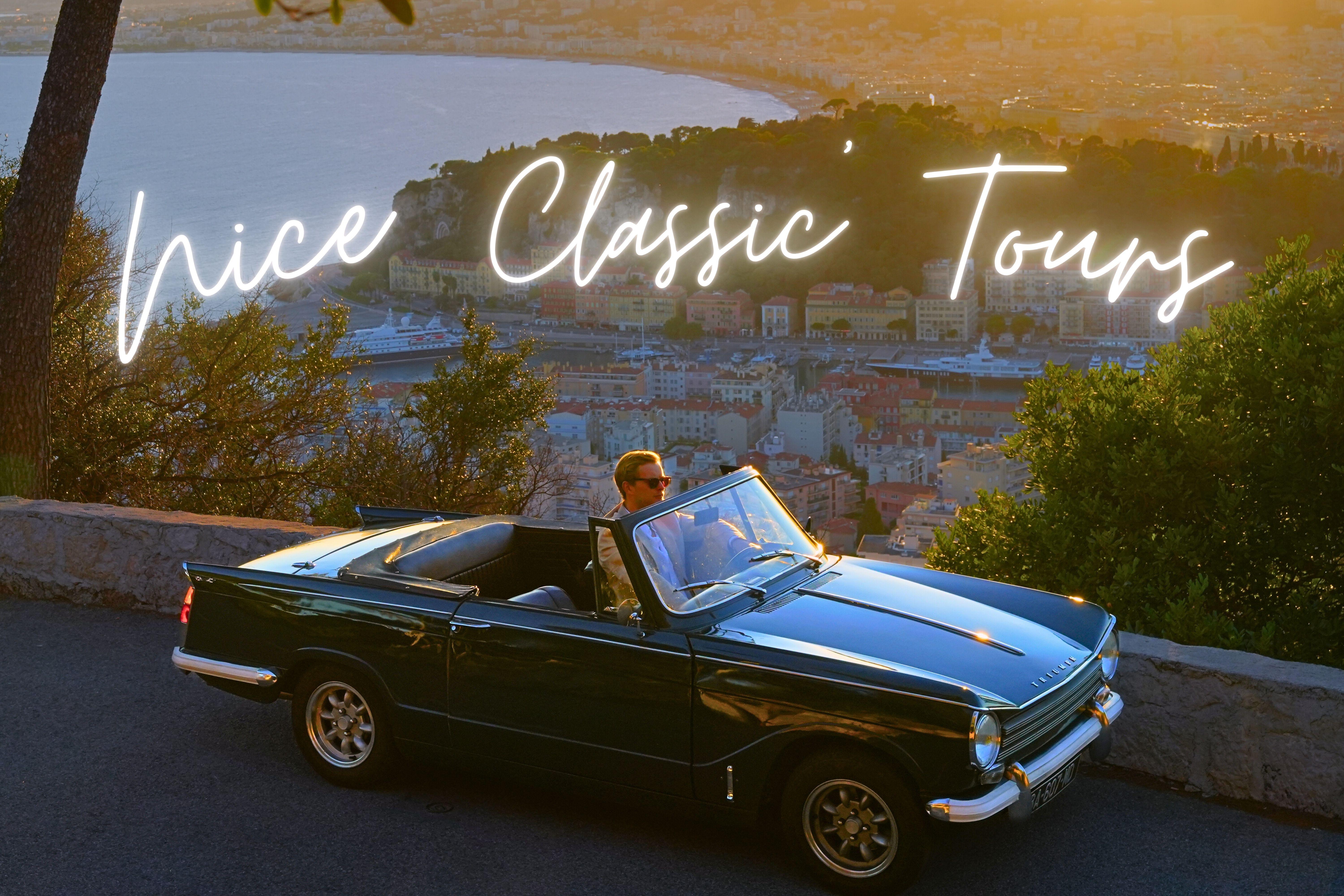 French Riviera: Private tour in a vintage convertible car – South of France, France