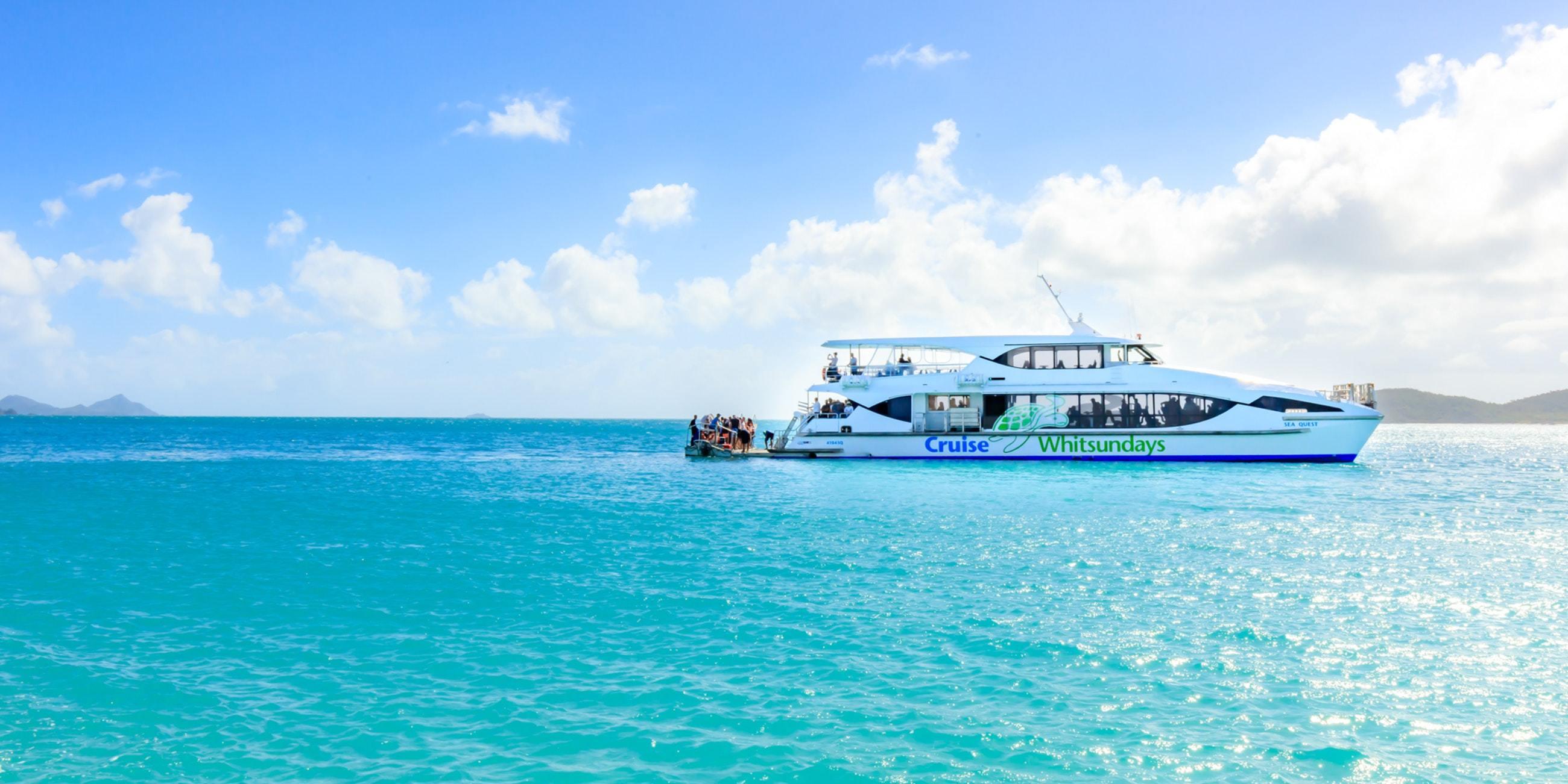 From Airlie: Whitsundays and Whitehaven Half-Day Cruise – Whitehaven Beach, Australia