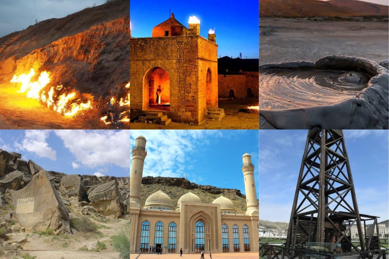 From Baku: Gobustan, Mud Volcanoes & Fire Temple Tour – Azerbaijan