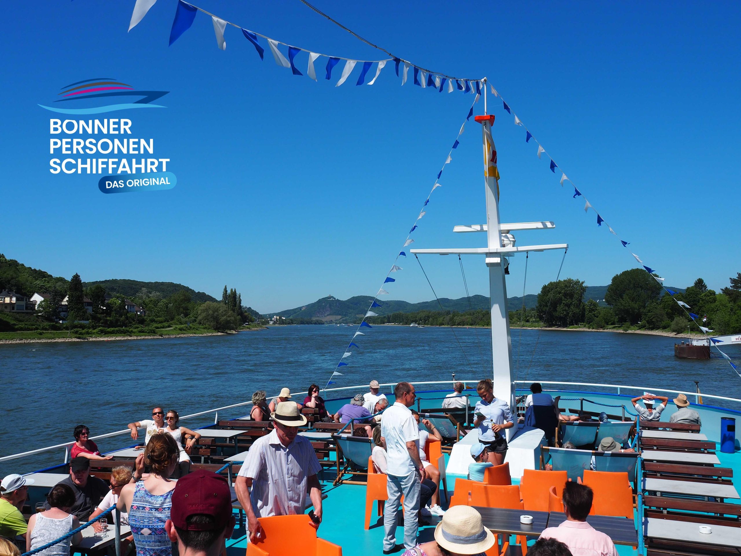 From Bonn: Rhine River to Linz Sightseeing Boat Tour – Königswinter, Germany