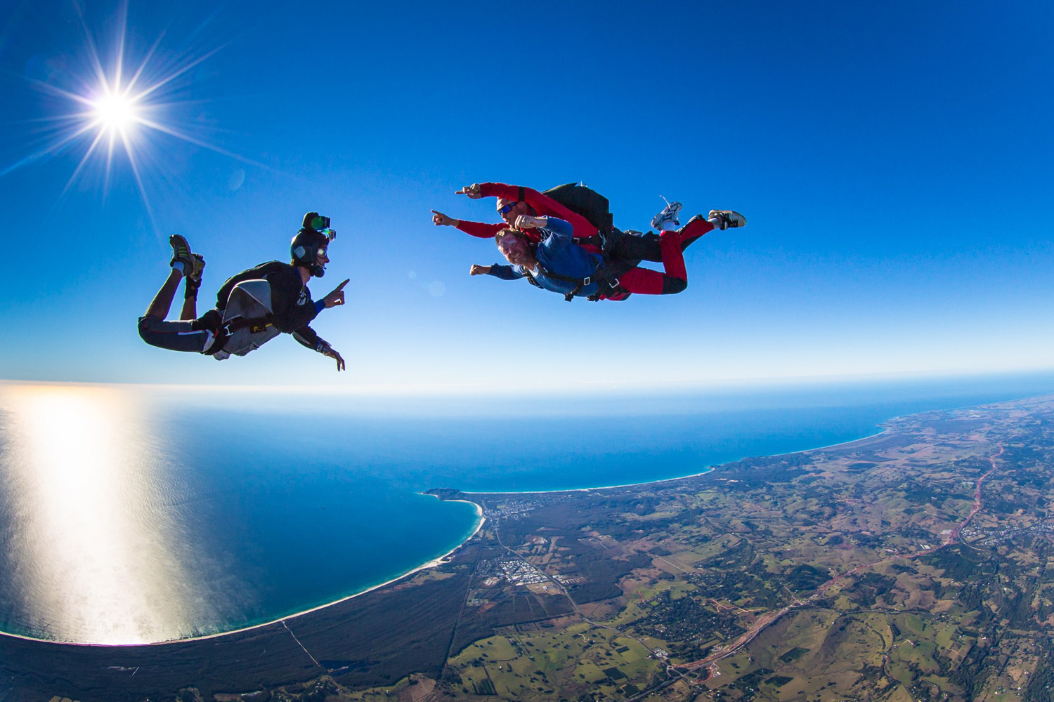 From Brisbane: Tandem Skydive Experience over Byron Bay – Brisbane, Australia