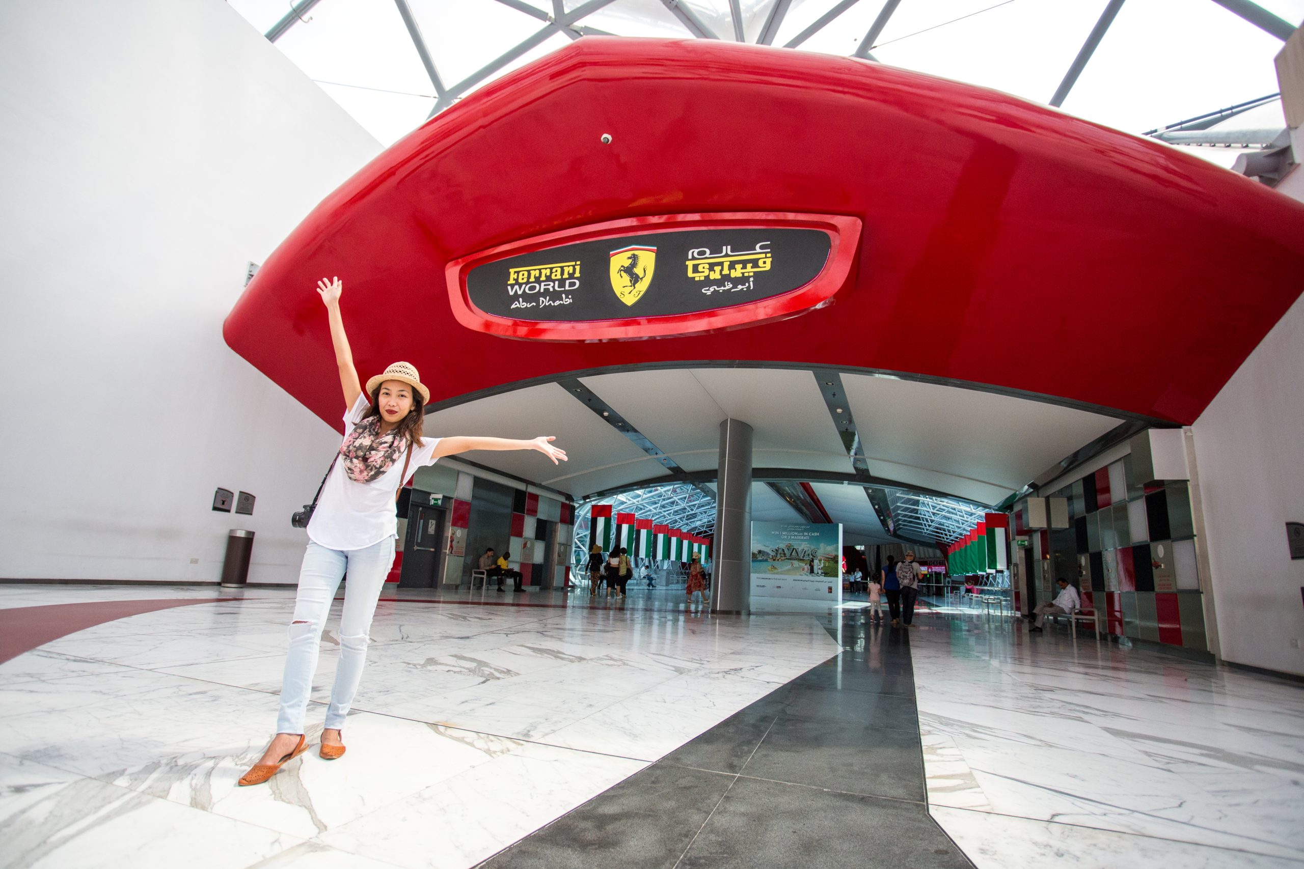 From Dubai: Abu Dhabi Day Tour with Ferrari World Ticket – Abu Dhabi, United Arab Emirates