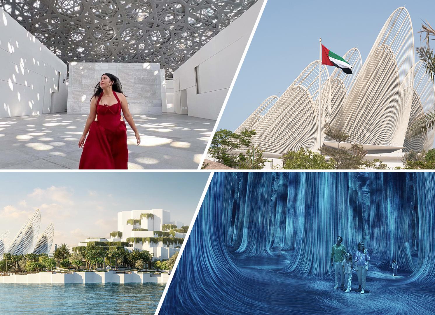 From Dubai: TeamLab, Louvre, & Zayed National Museum Tour – Abu Dhabi, United Arab Emirates