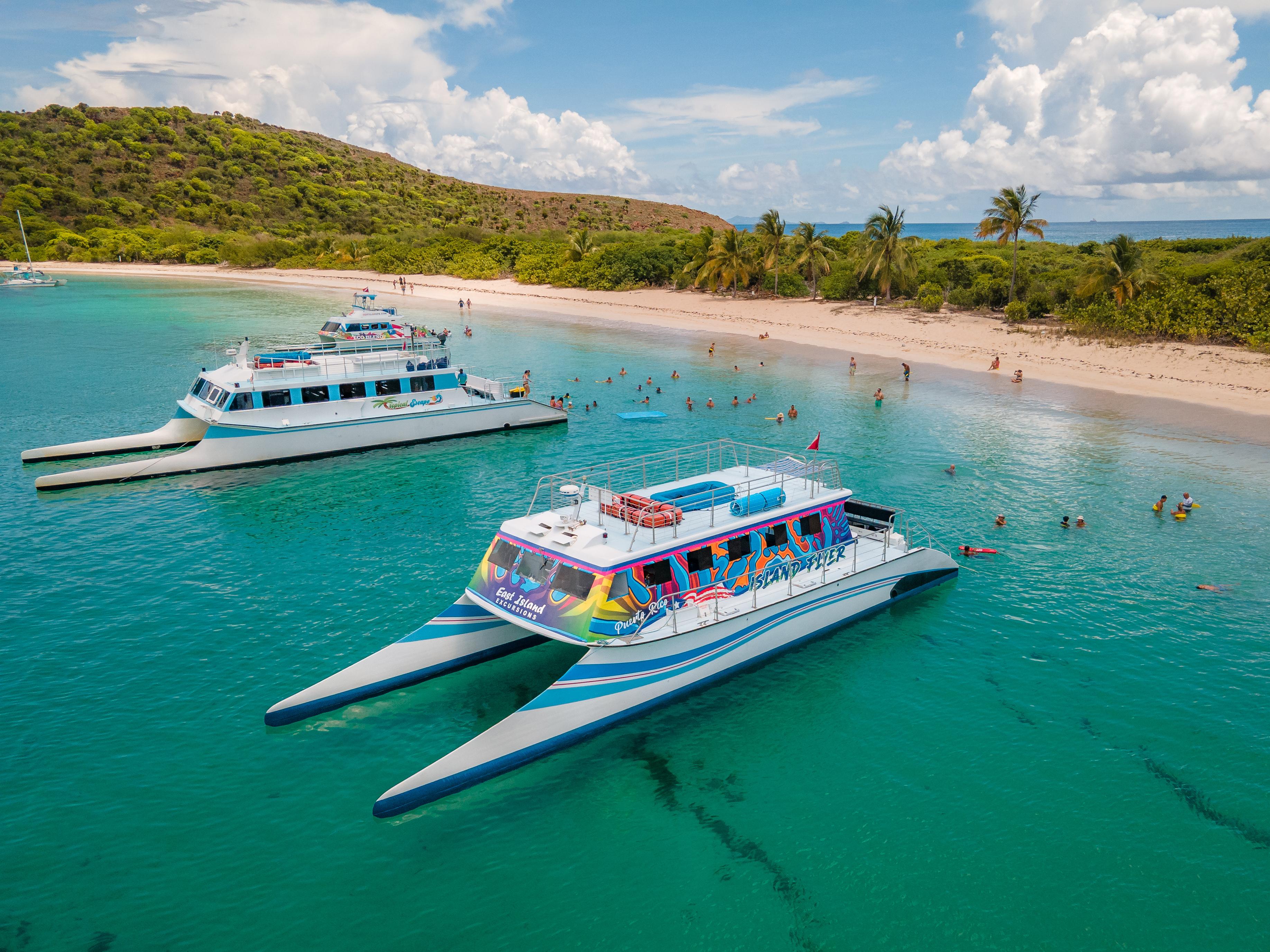 From Fajardo: Full-Day Culebra Islands Catamaran Tour – Culebrita Island, Puerto Rico, Puerto Rico
