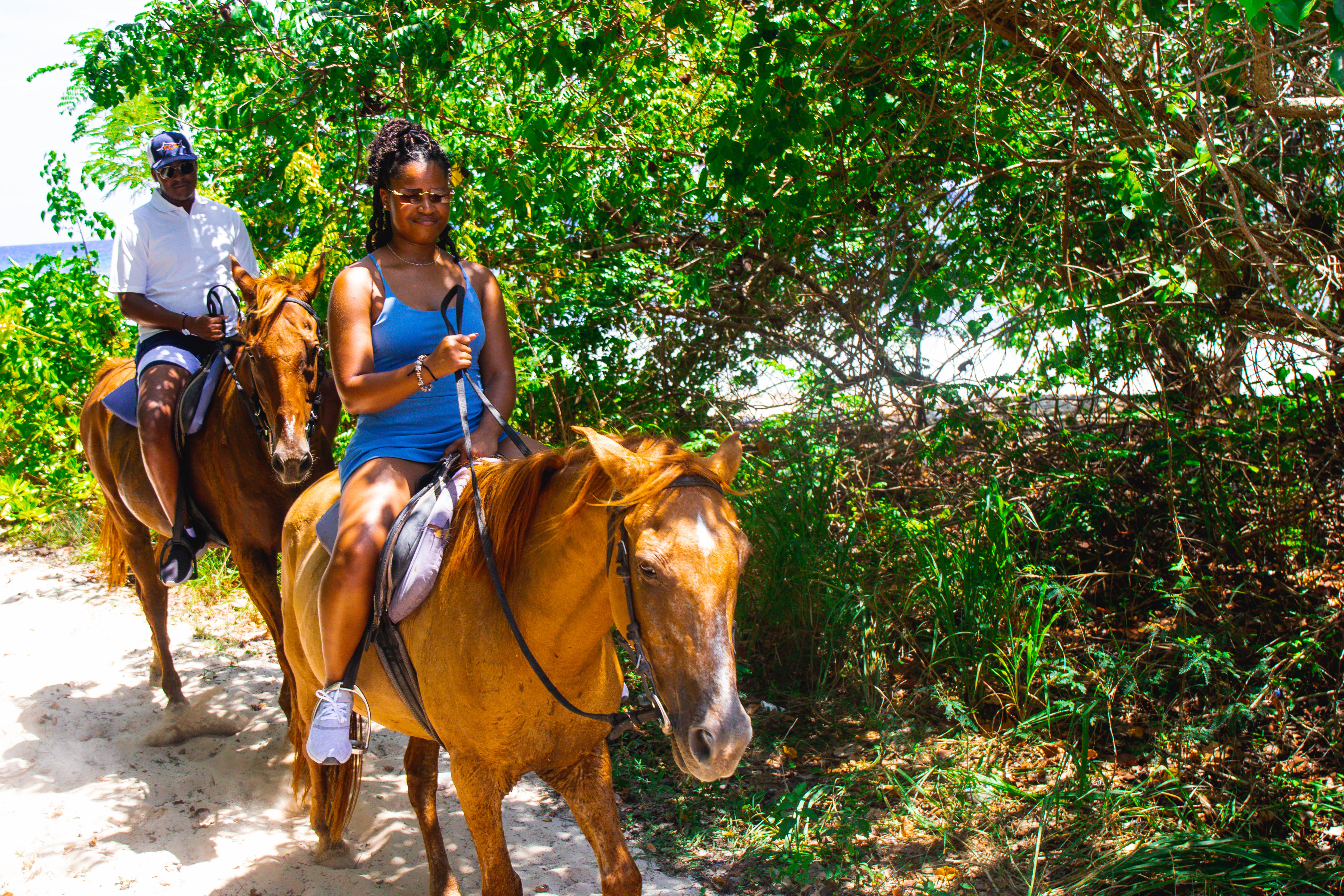 From Falmouth: Horseback Ride n Swim with Green Grotto Caves – Discovery Bay, Jamaica