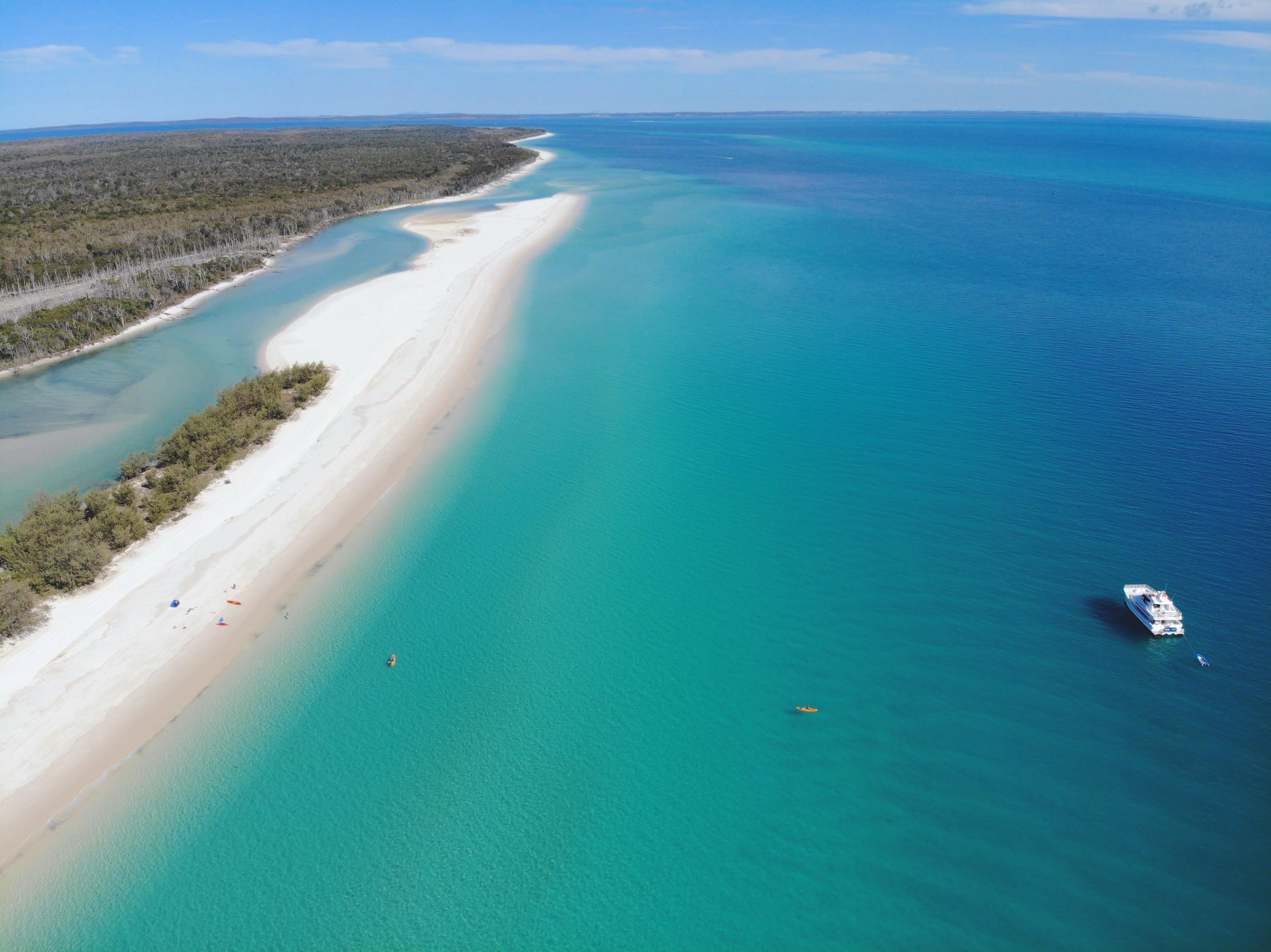 From Hervey Bay: Half-Day K’gari Fraser Island Beach Cruise – Pelican Banks, Australia
