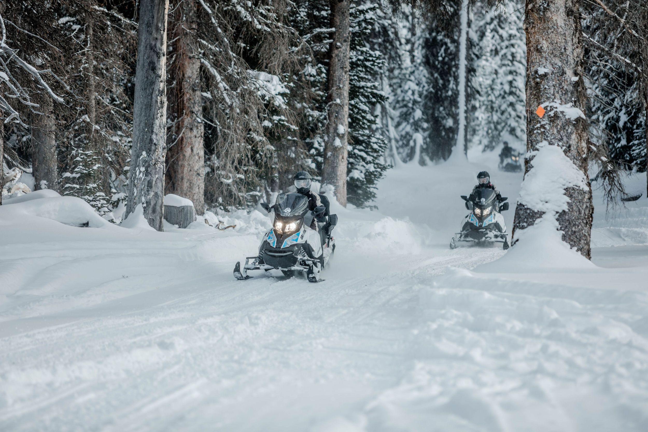 From Jackson: Yellowstone Grand Canyon Snowmobile Tour – Jackson, Wyoming