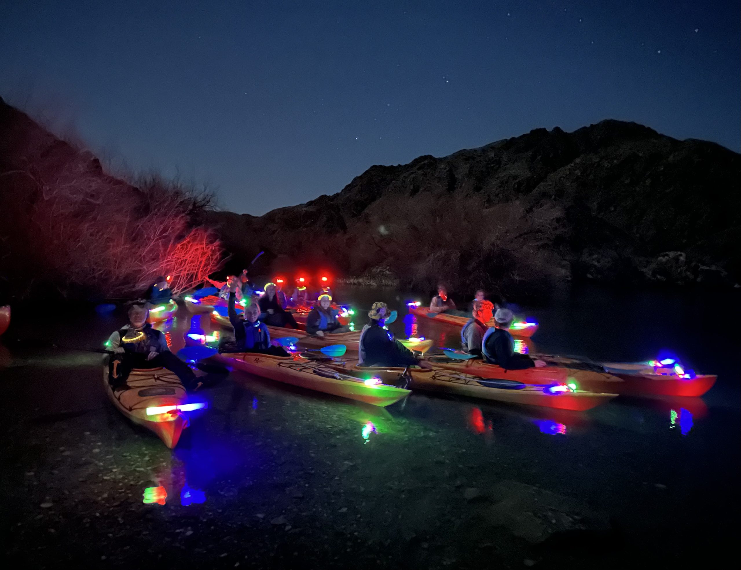 From Las Vegas: Moonlight Kayak Tour in the Black Canyon – Black Canyon, Arizona