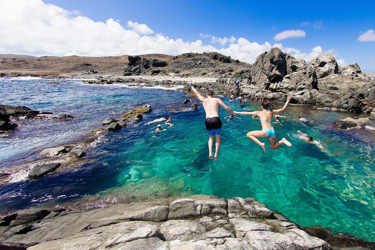 From Oranjestad: Full-Day Island Jeep Safari Tour – Aruba