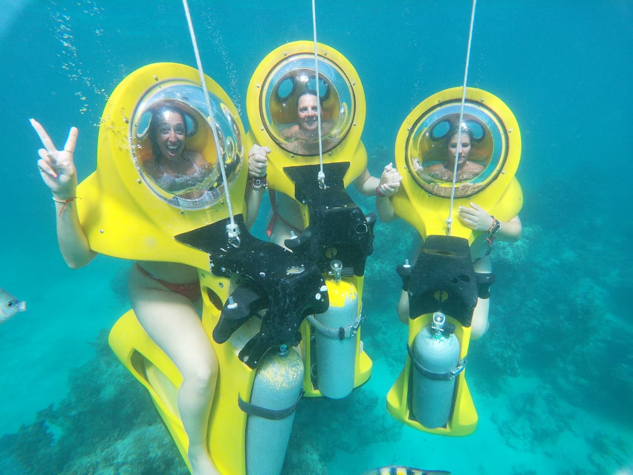 From Punta Cana: ScubaDoo, Snorkel & Glass Bottom Boat Tour – Punta Cana, Dominican Republic