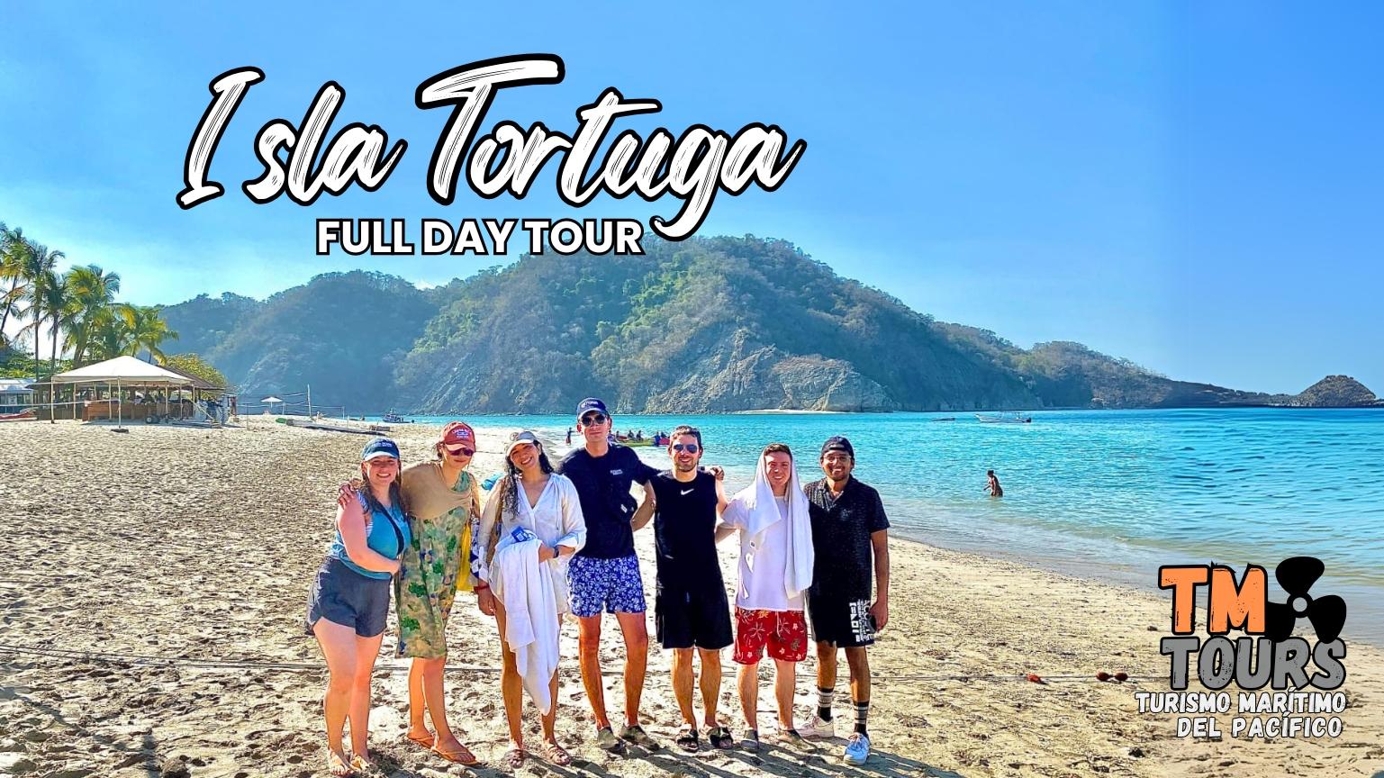 From Puntarenas: Isla Tortuga Full-Day All included tour – Islas Negritos, Costa Rica