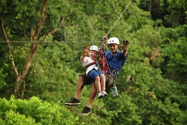 From San Jose: Zipline, ATV and Waterfalls Combo Tour – River Tarcoles, Costa Rica