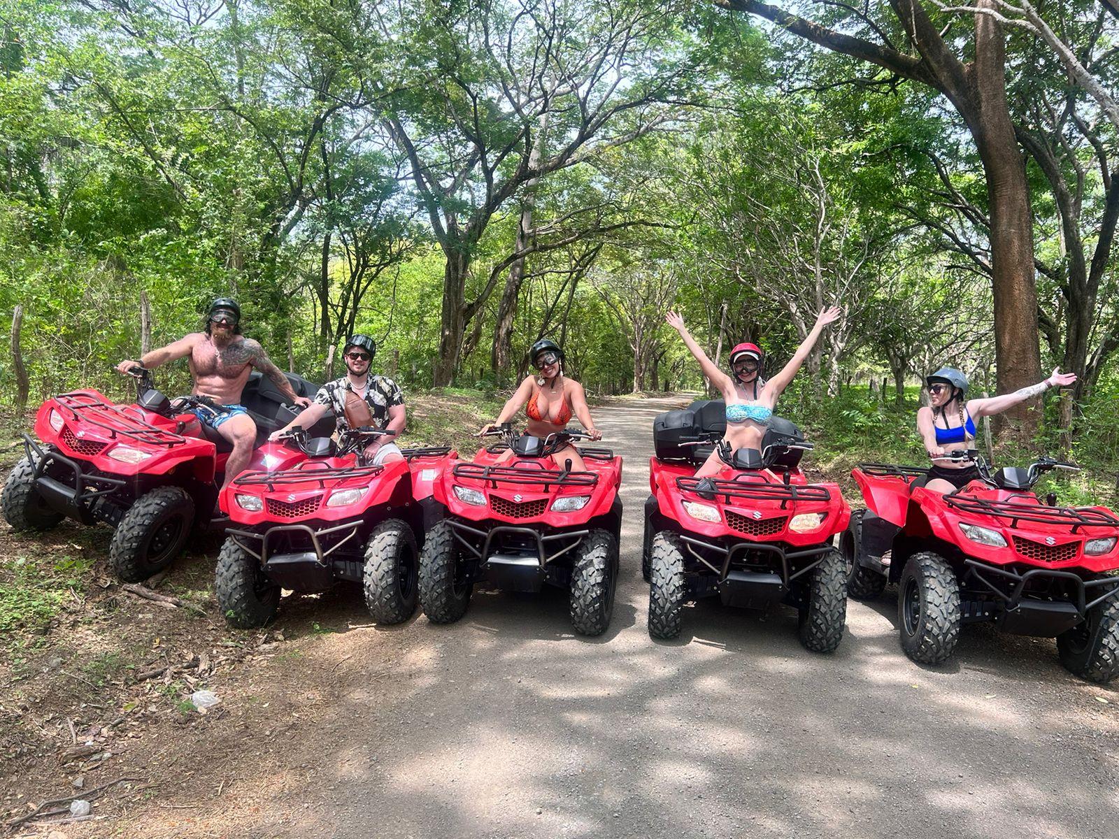 From Tamarindo: Secret Beaches ATV Tour – Santa Cruz, Costa Rica