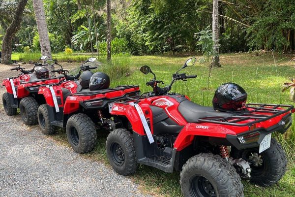 From Tambor: ATV and Zipline Tour with Waterfall Swim – Tambor, Costa Rica