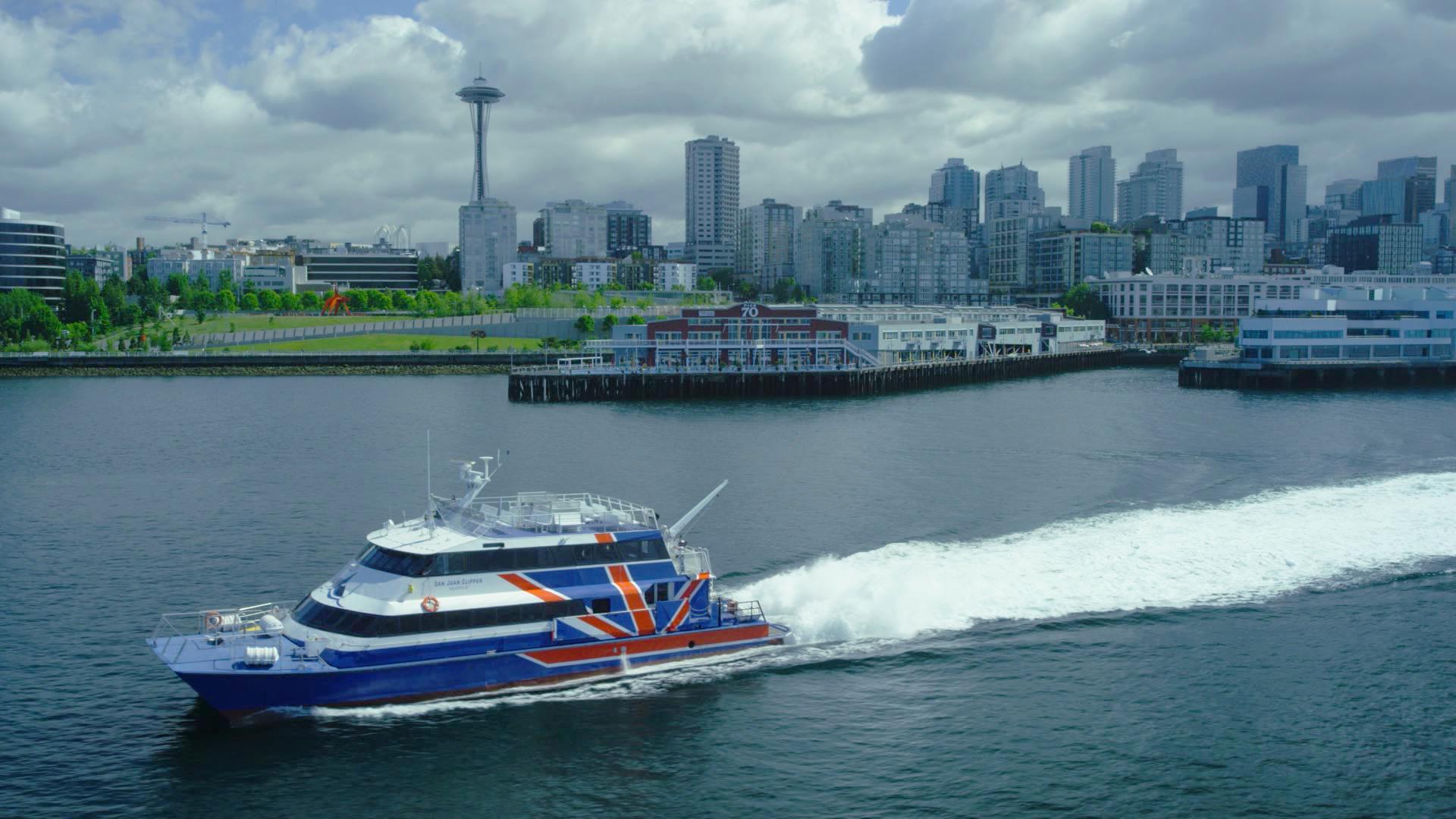 From Victoria: One-Way Scenic High-Speed Ferry to Seattle – Seattle, Washington