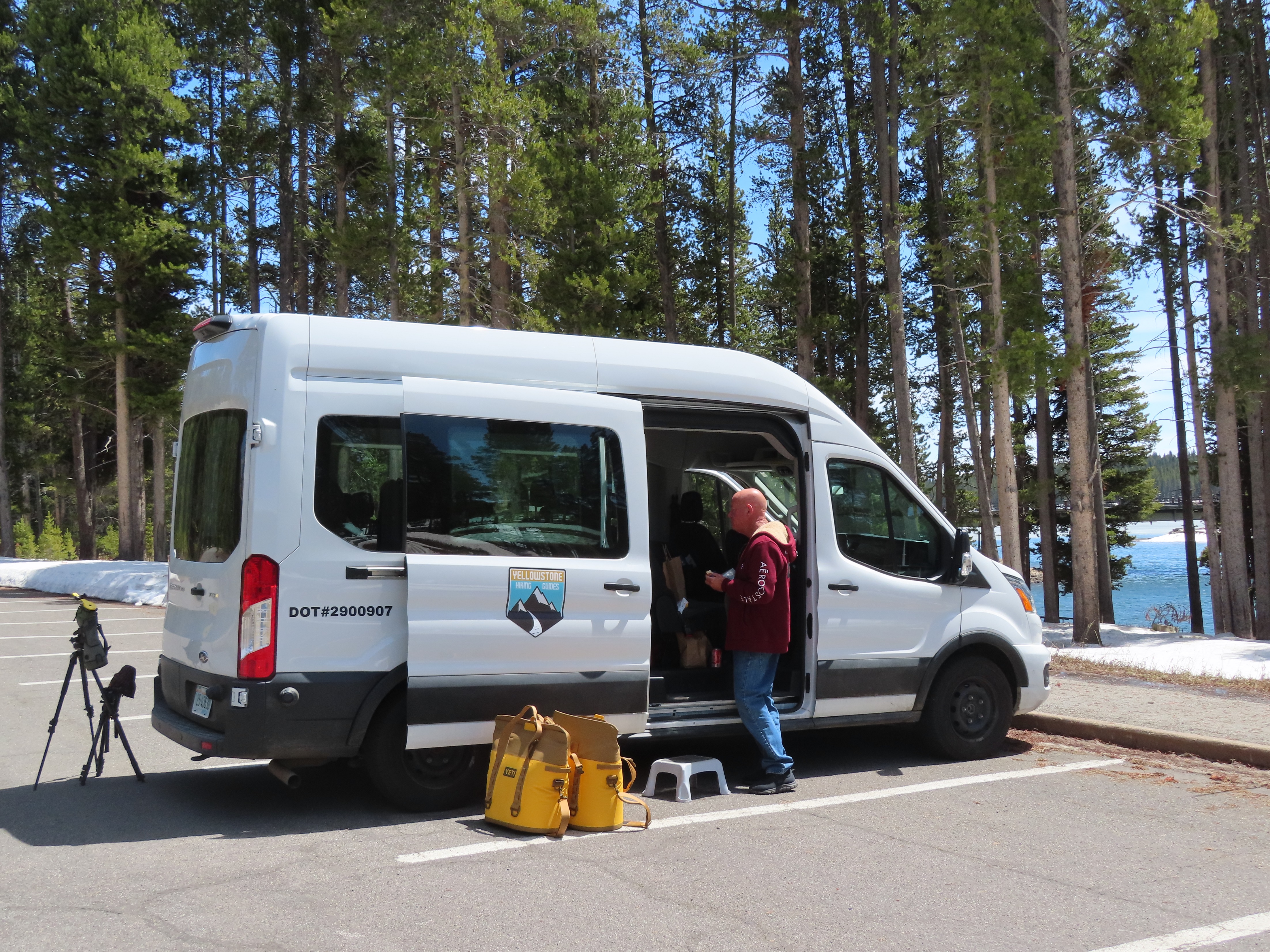From West Yellowstone: Lower Loop Active Van Tour – Grand Canyon of the Yellowstone, Wyoming
