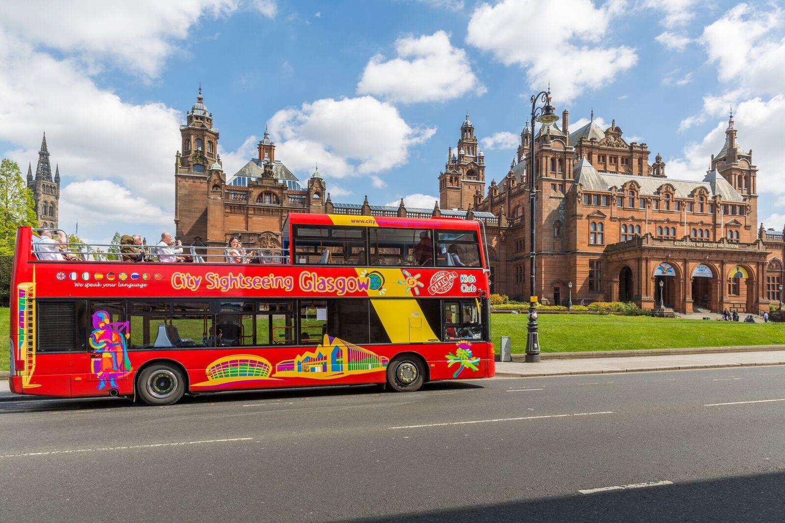 Glasgow: City Sightseeing Hop-On Hop-Off Bus Tour – Glasgow, United Kingdom