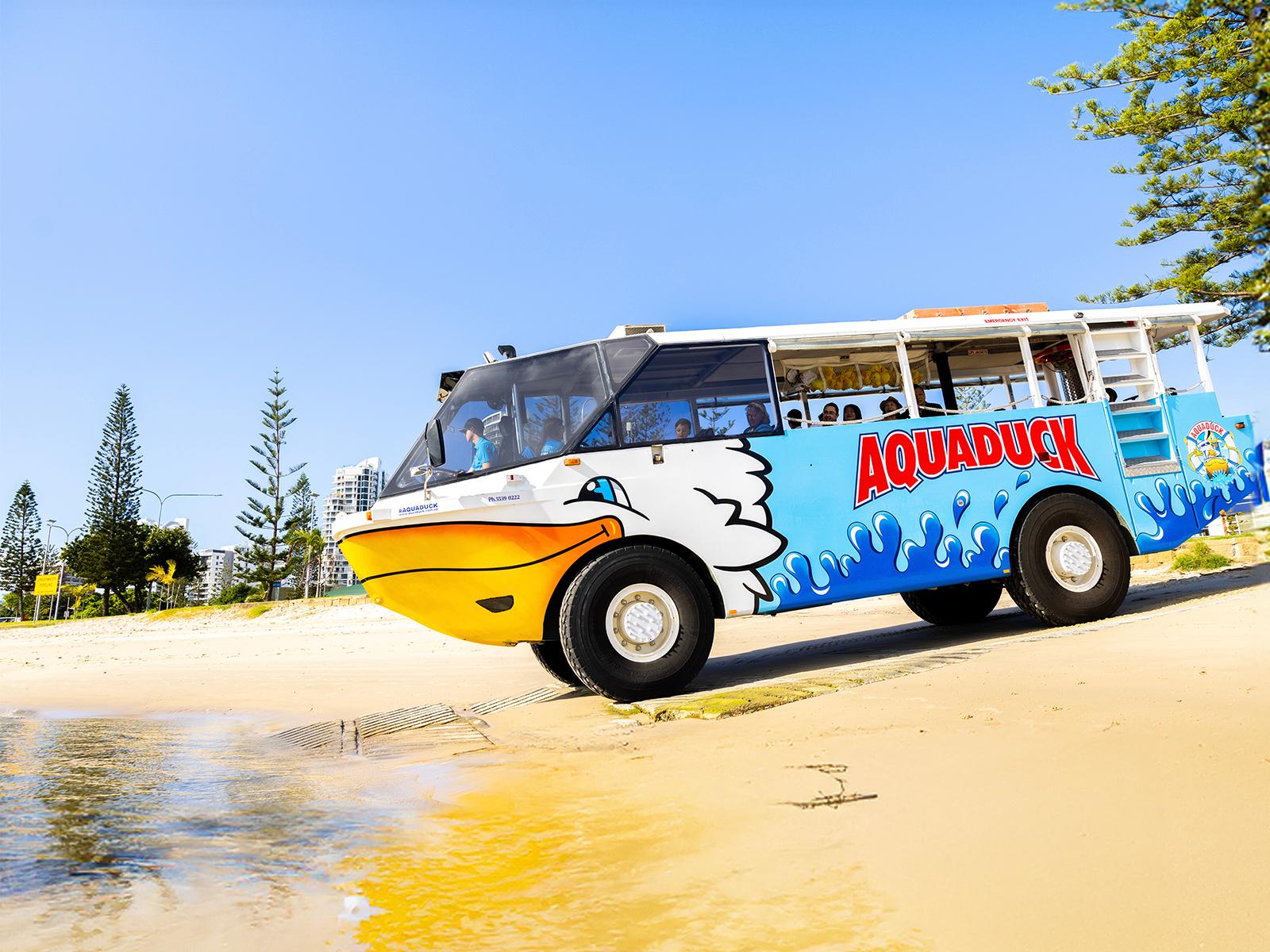 Gold Coast: 1-Hour Land and Water Duck Tour – Gold Coast, Australia