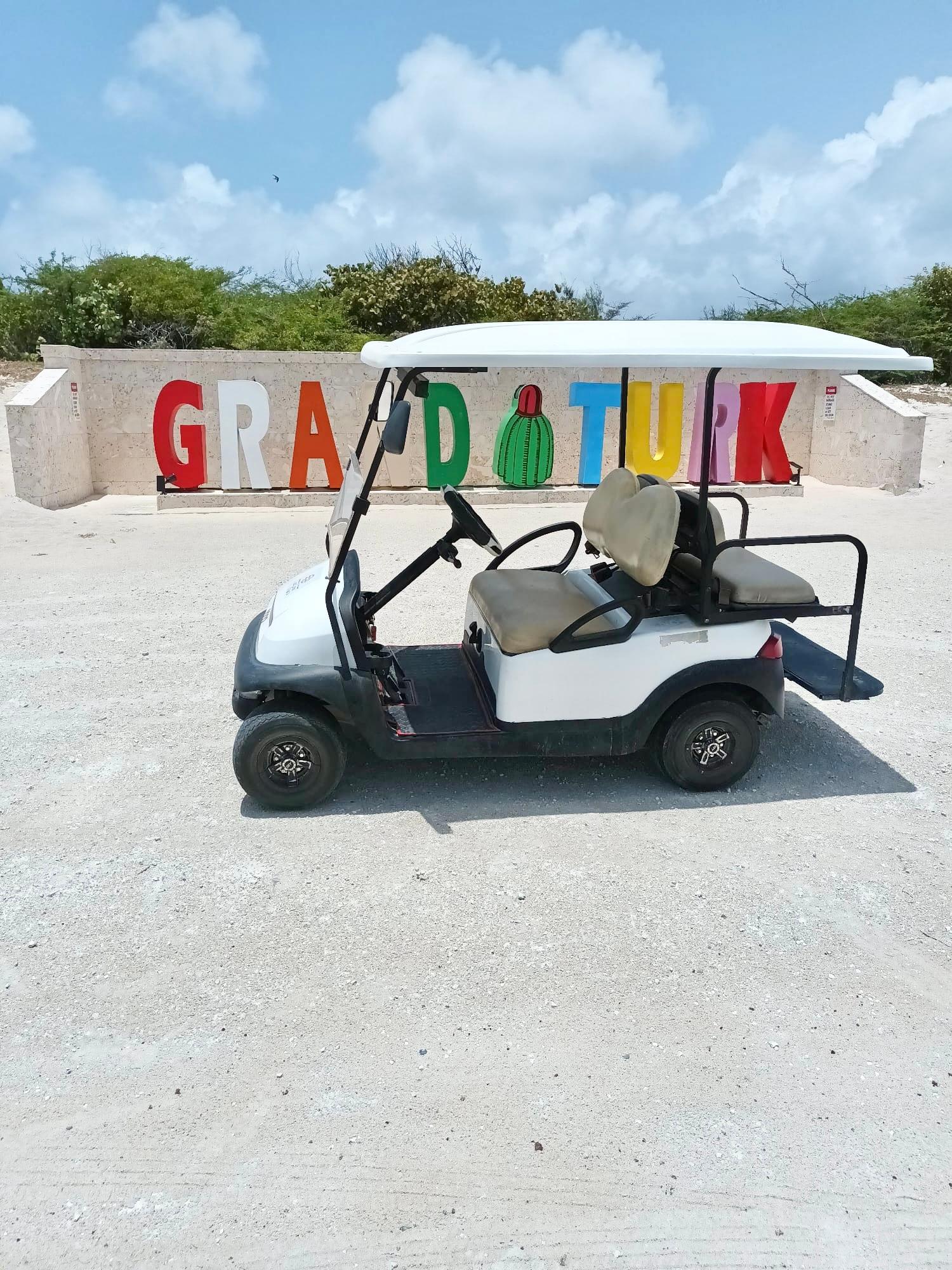 Grank Turk: 1-Day 2, 4, or 6 Seat Golf Cart Rental – Turks and Caicos