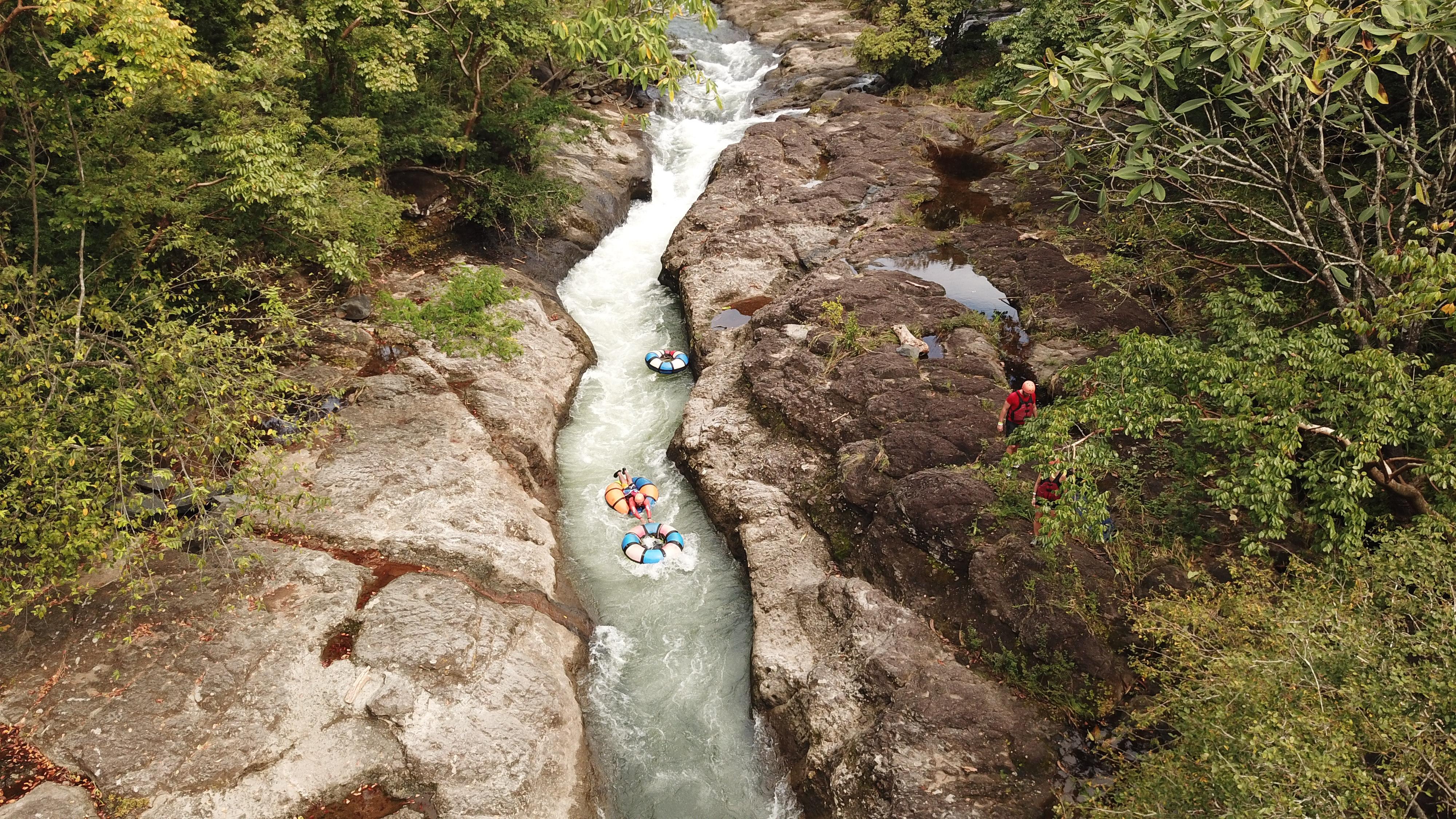 Guachipelin Volcano Adventure: Zipline, Tubing & Hot Springs – Liberia, Costa Rica