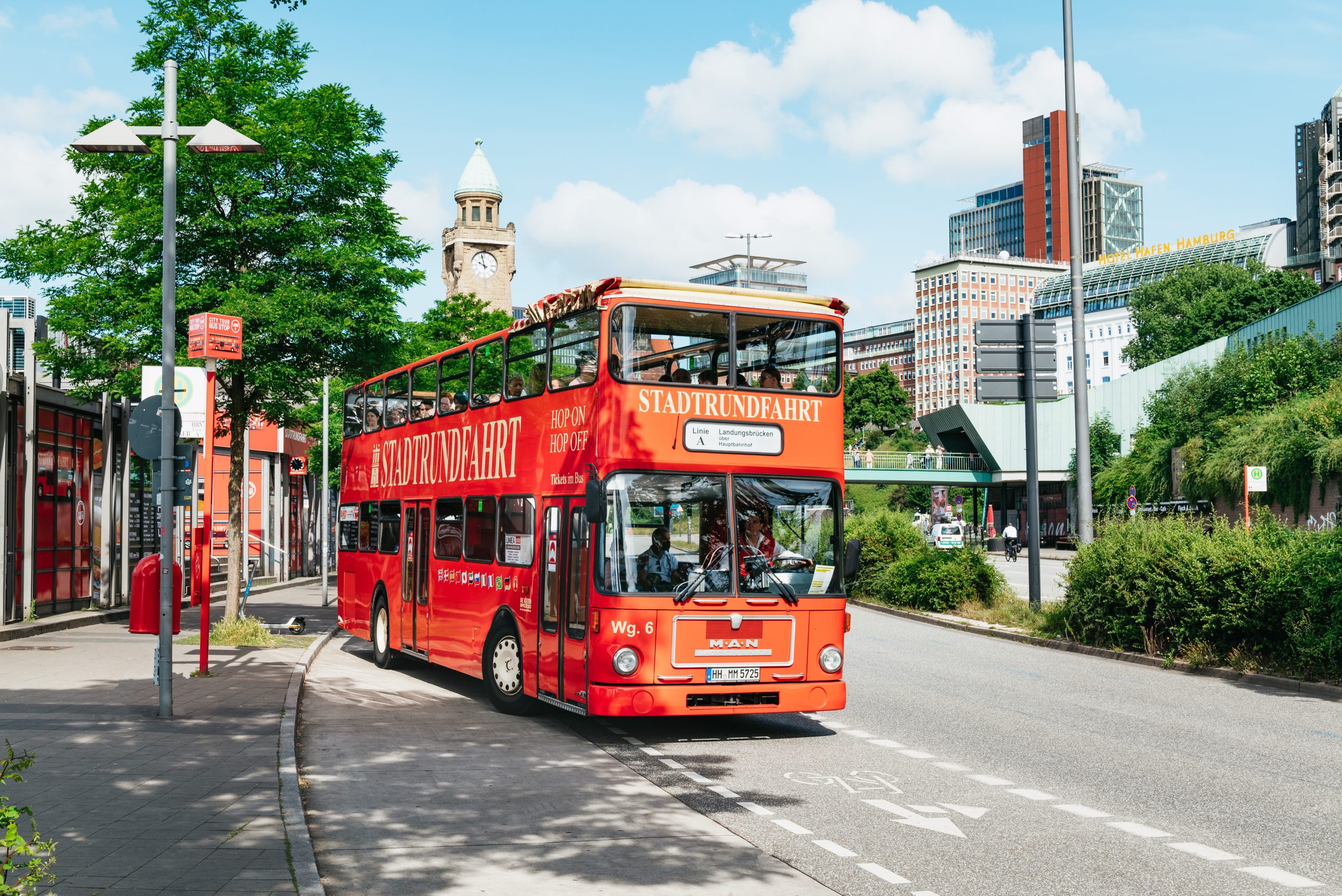 Hamburg: Hop-On Hop-Off Bus with Harbor Cruise – Hamburg, Germany