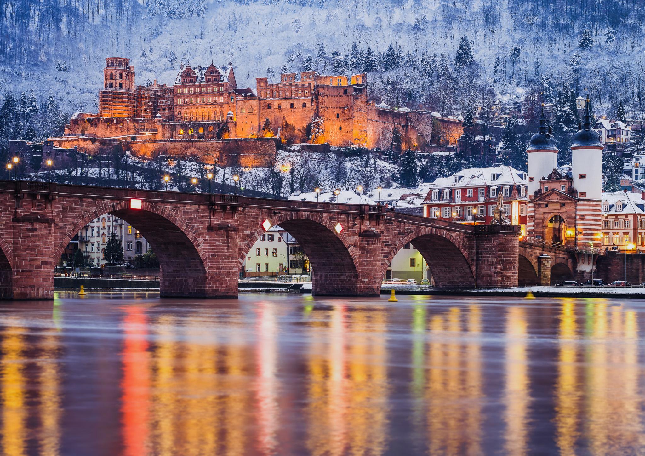 Heidelberg: Sightseeing Boat Tour with Mulled Wine – Heidelberg, Germany