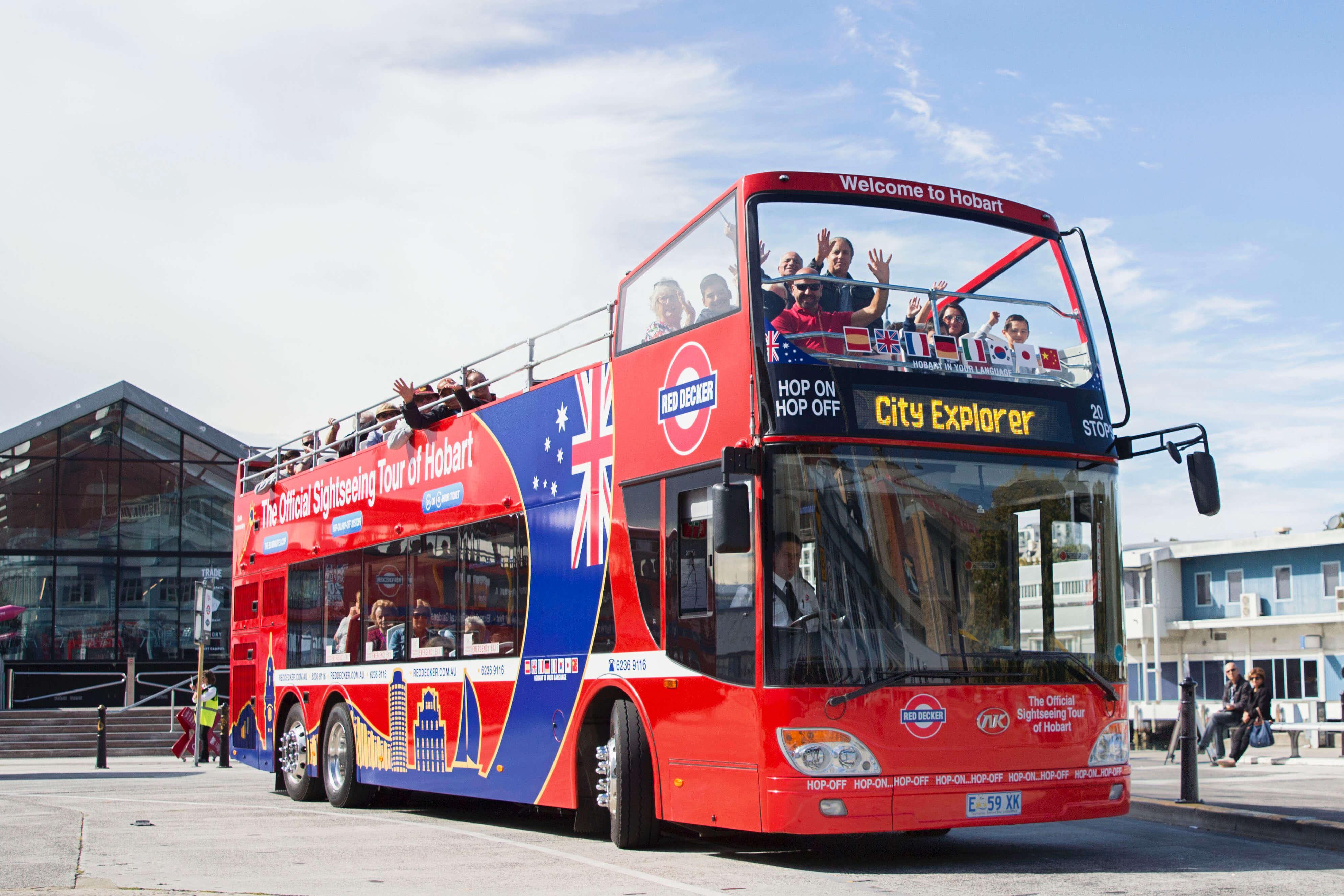 Hobart: 24-Hour Hop-on Hop-off Sightseeing Bus Ticket – Hobart, Australia