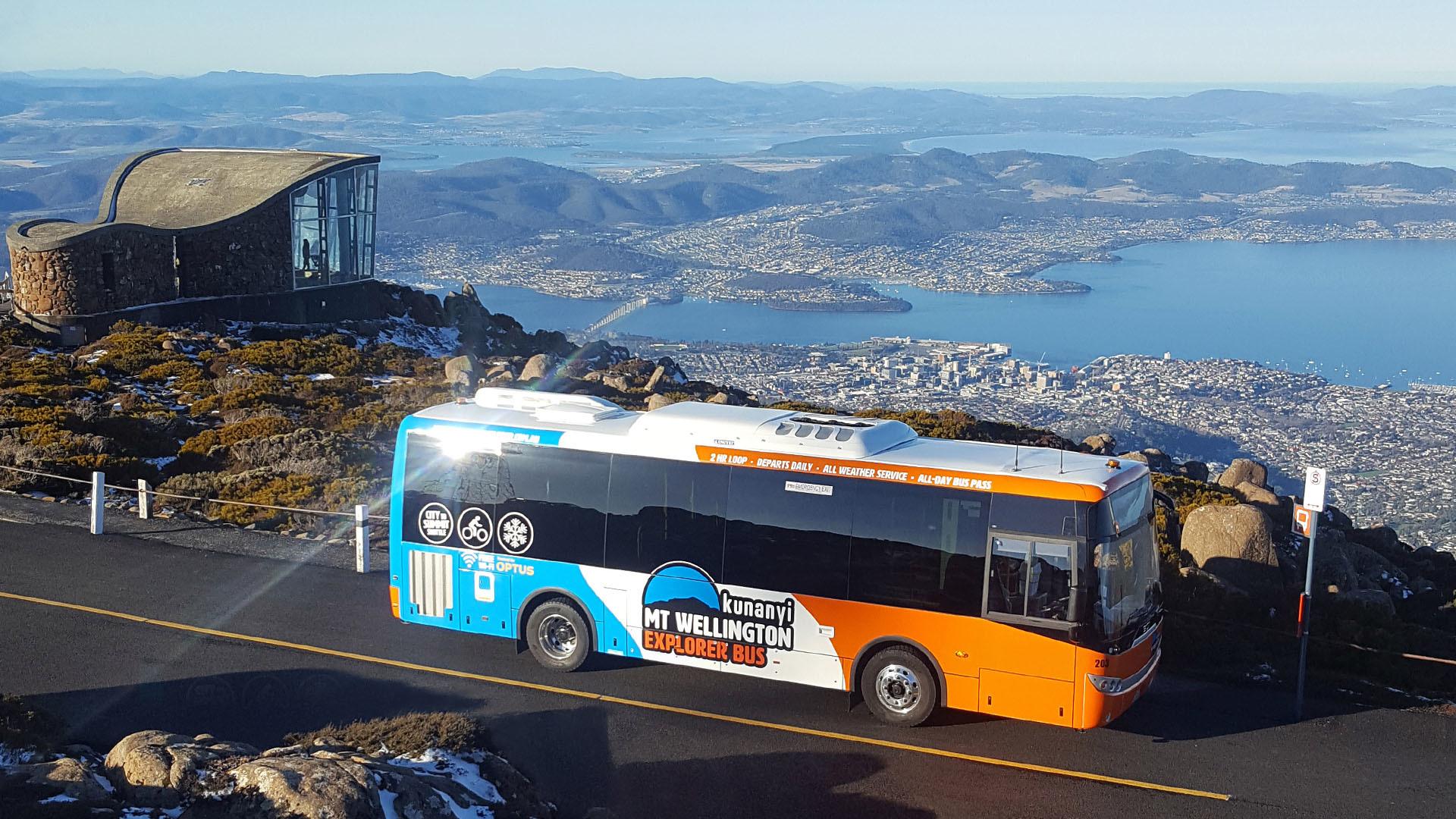 Hobart: kunanyi/Mt Wellington Explorer Bus Pass – Wellington Park, Australia