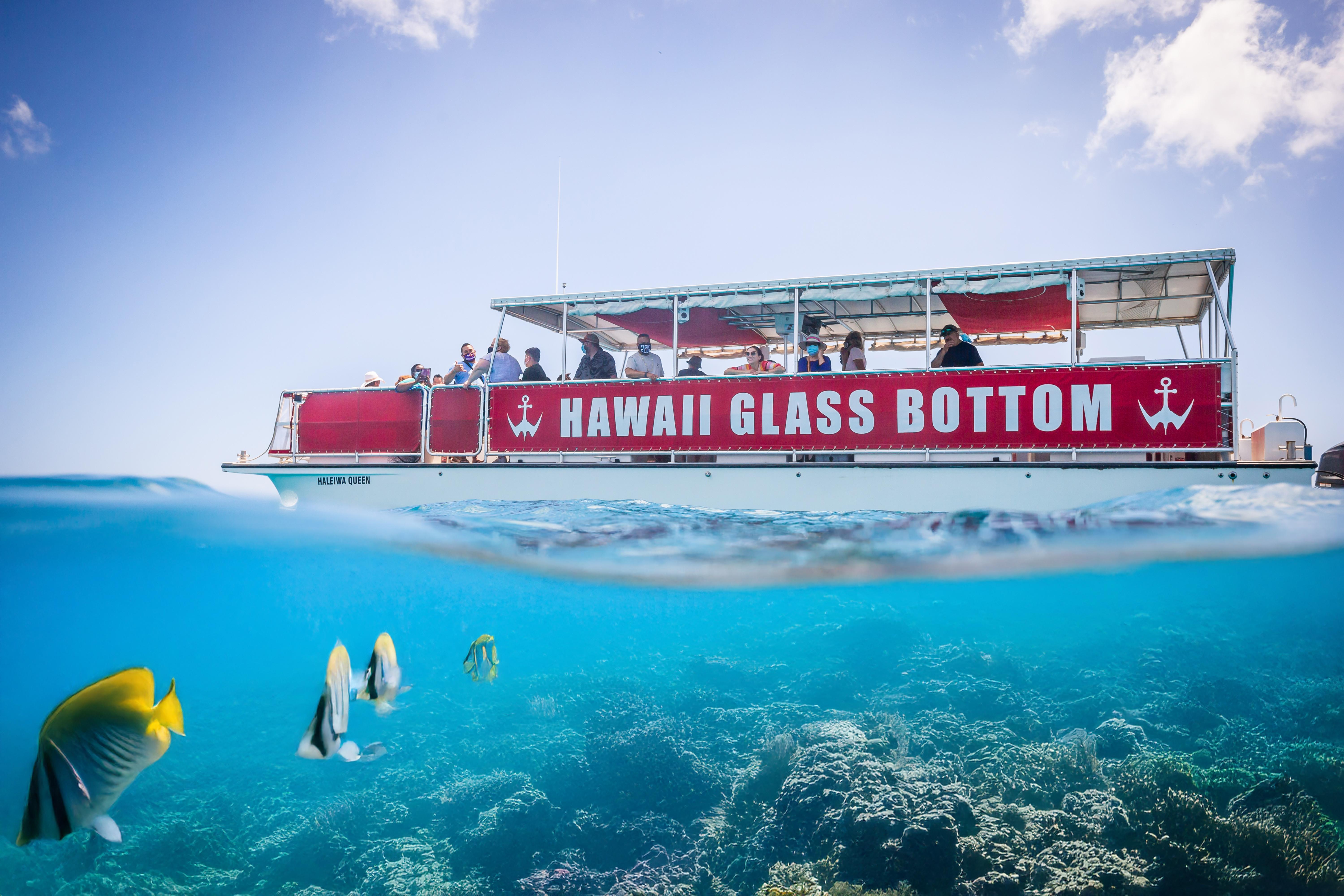 Honolulu: Glass Bottom Boat Tour along Oahu’s South Shore – Honolulu, Hawaii