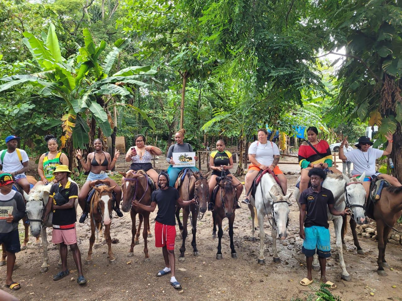 Horseback Ride, Blue Hole, Secret Falls & River Tubing Tour – Ocho Rios, Jamaica